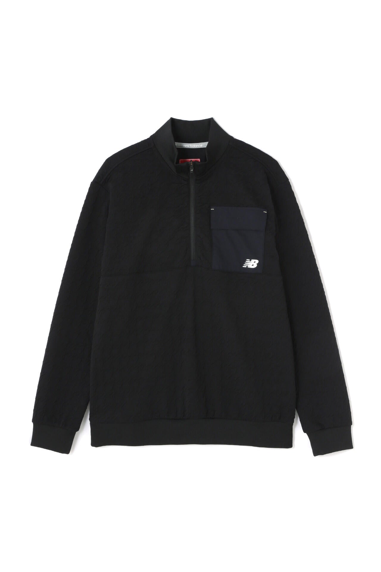 千鳥格子 スウェット ハーフジップ プルオーバー (MENS SPORT)