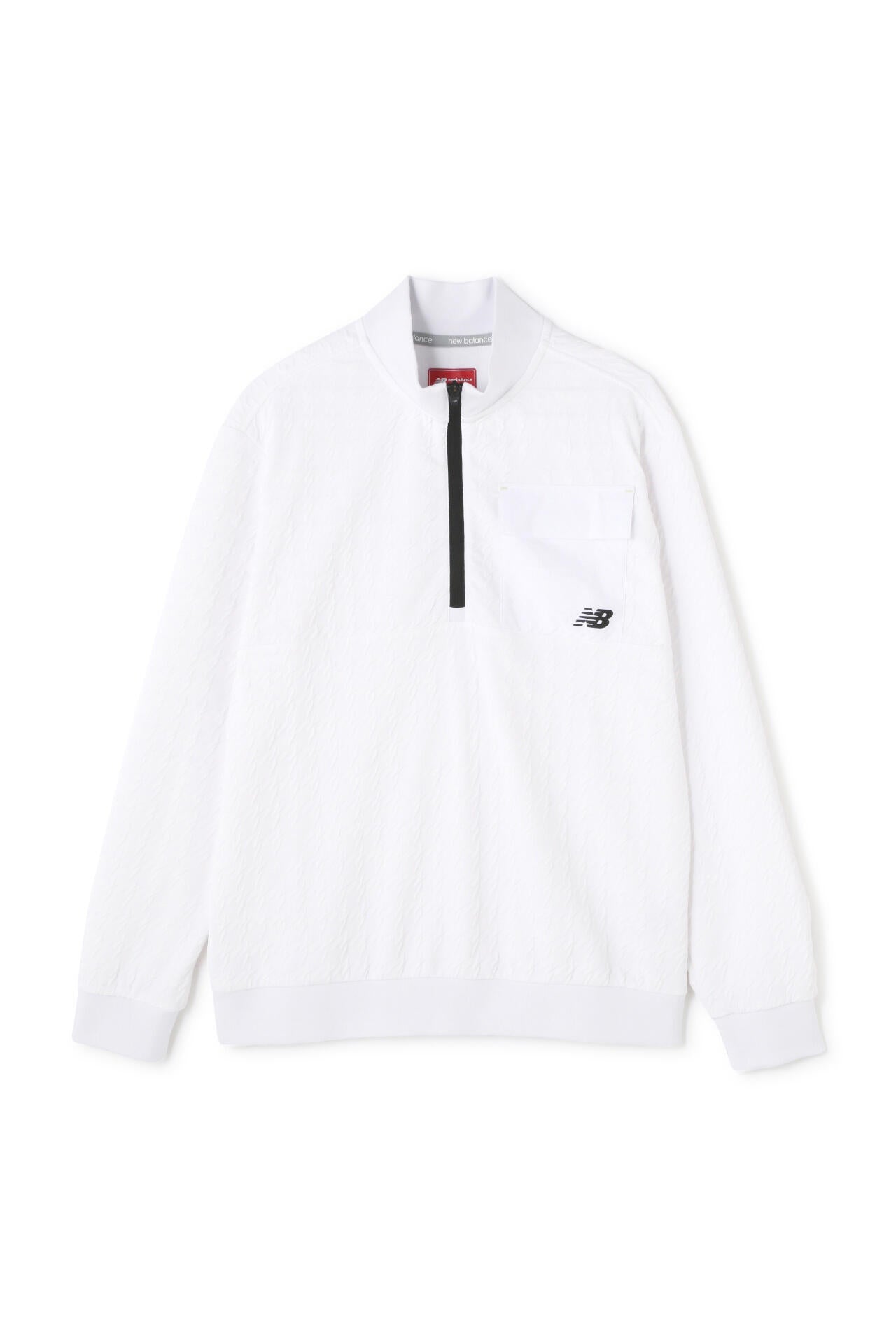 千鳥格子 スウェット ハーフジップ プルオーバー (MENS SPORT)