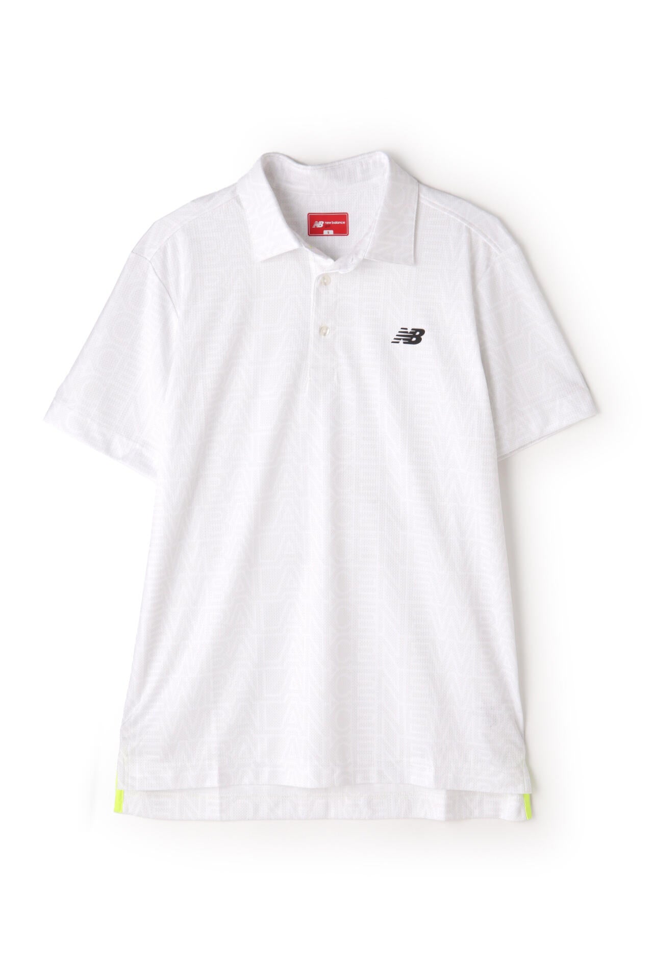 チェッカー×ロゴ 半袖 カラーシャツ (MENS SPORT)