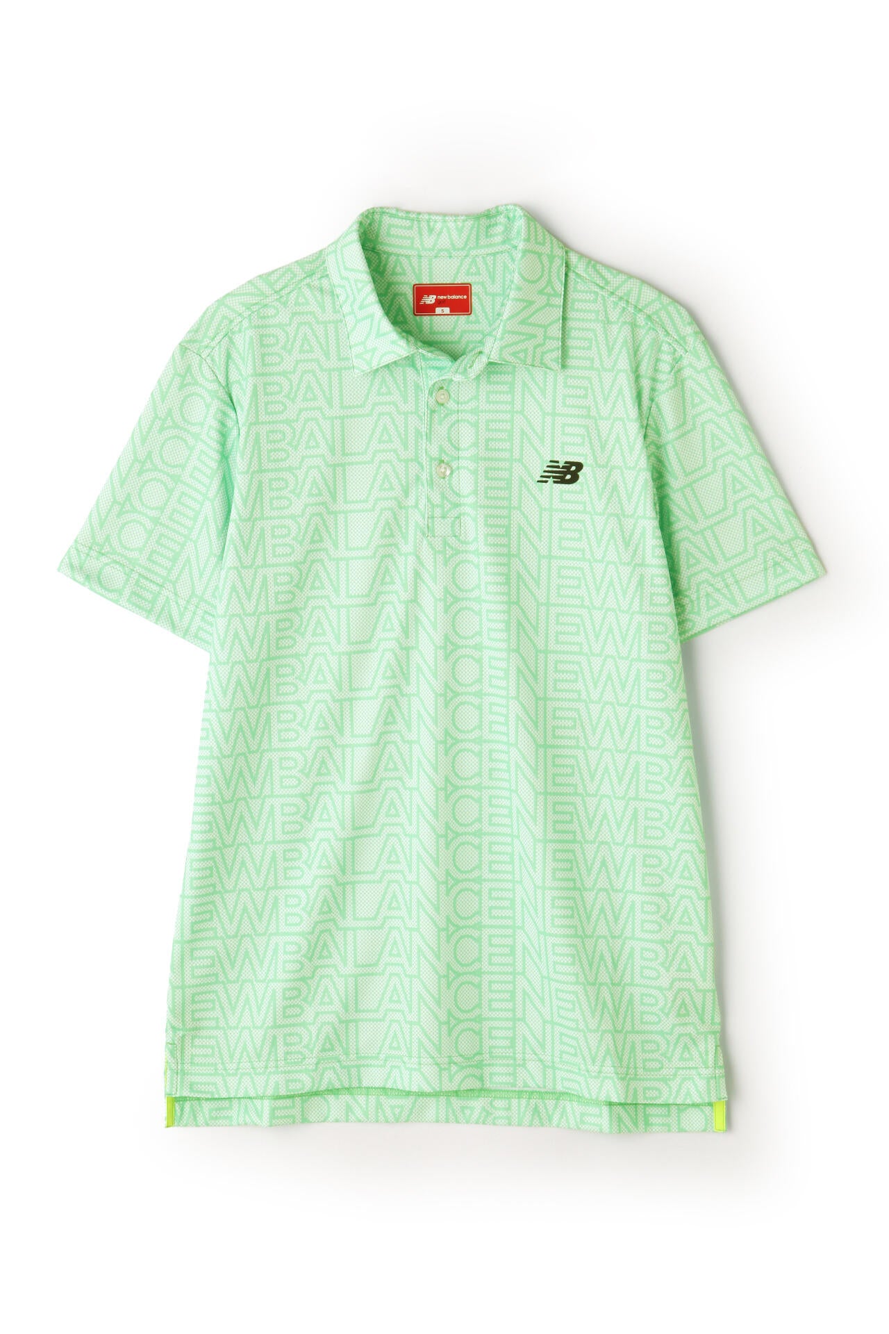 チェッカー×ロゴ 半袖 カラーシャツ (MENS SPORT)