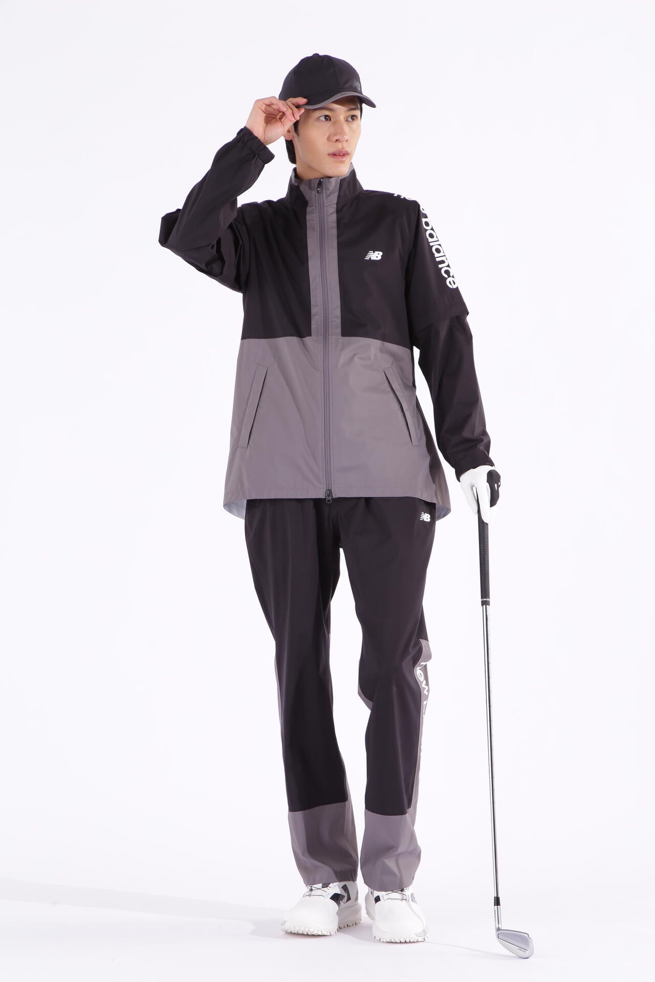 透湿防水 防風 レインキャップ (UNISEX)