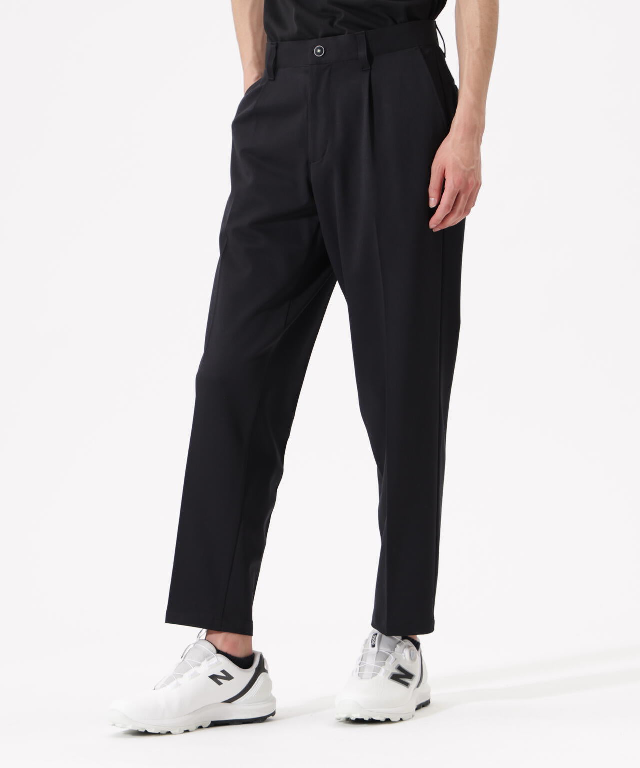ワンタック ワイド ロングパンツ (MENS)