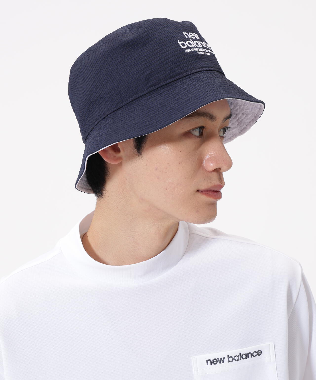 リバーシブル バケットハット (UNISEX)