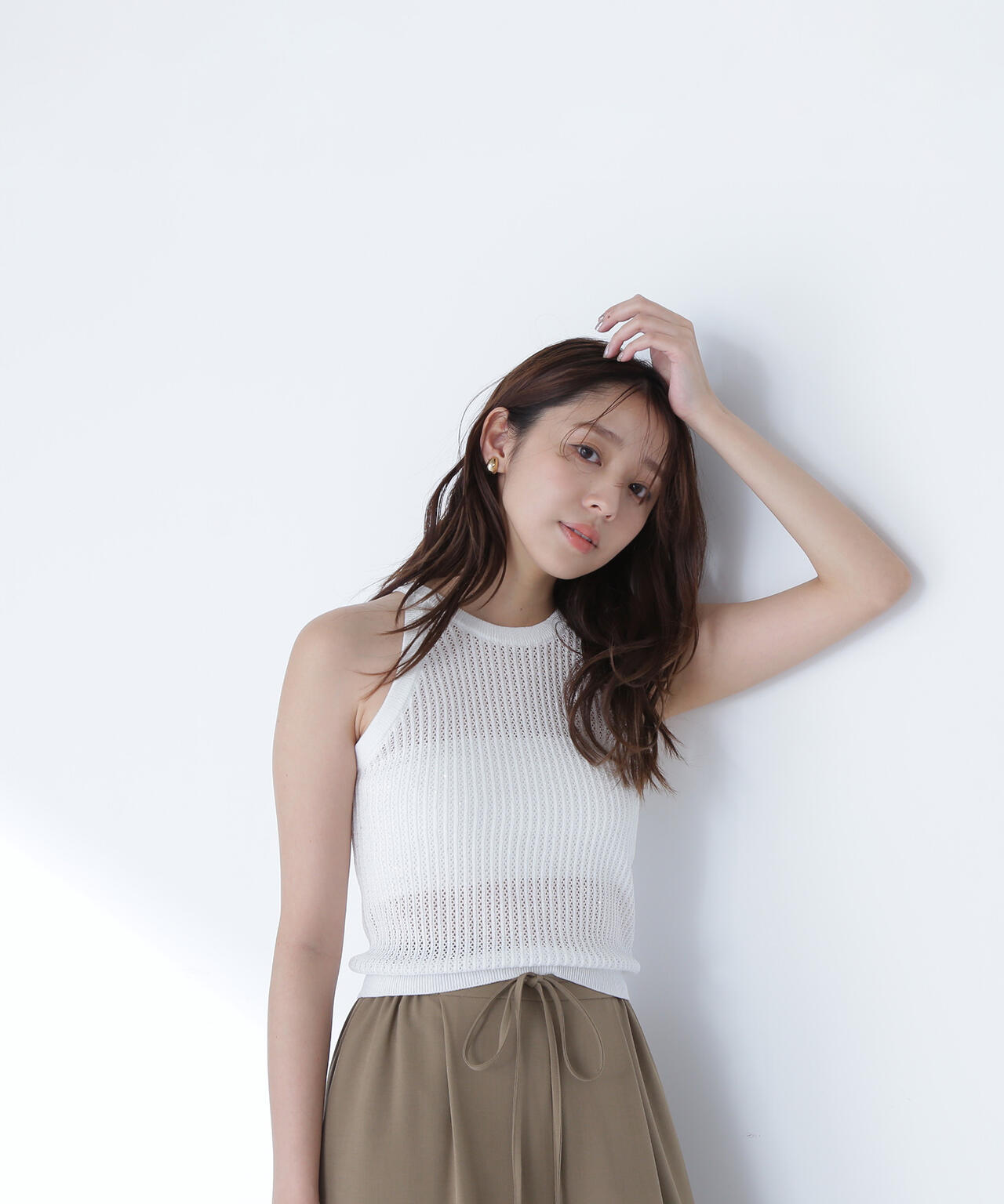 【THINK BEAUTY】スパンコールアメスリニット*
