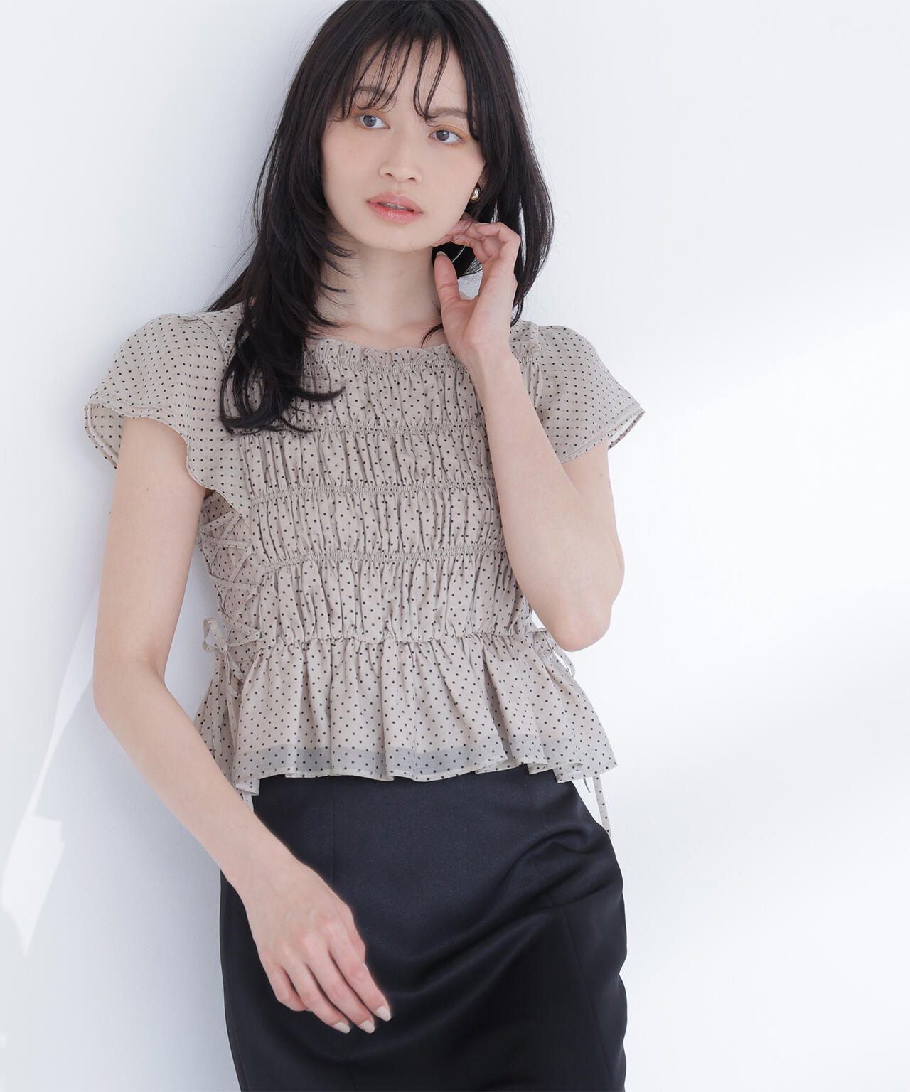 165cm 着用サイズ:FR