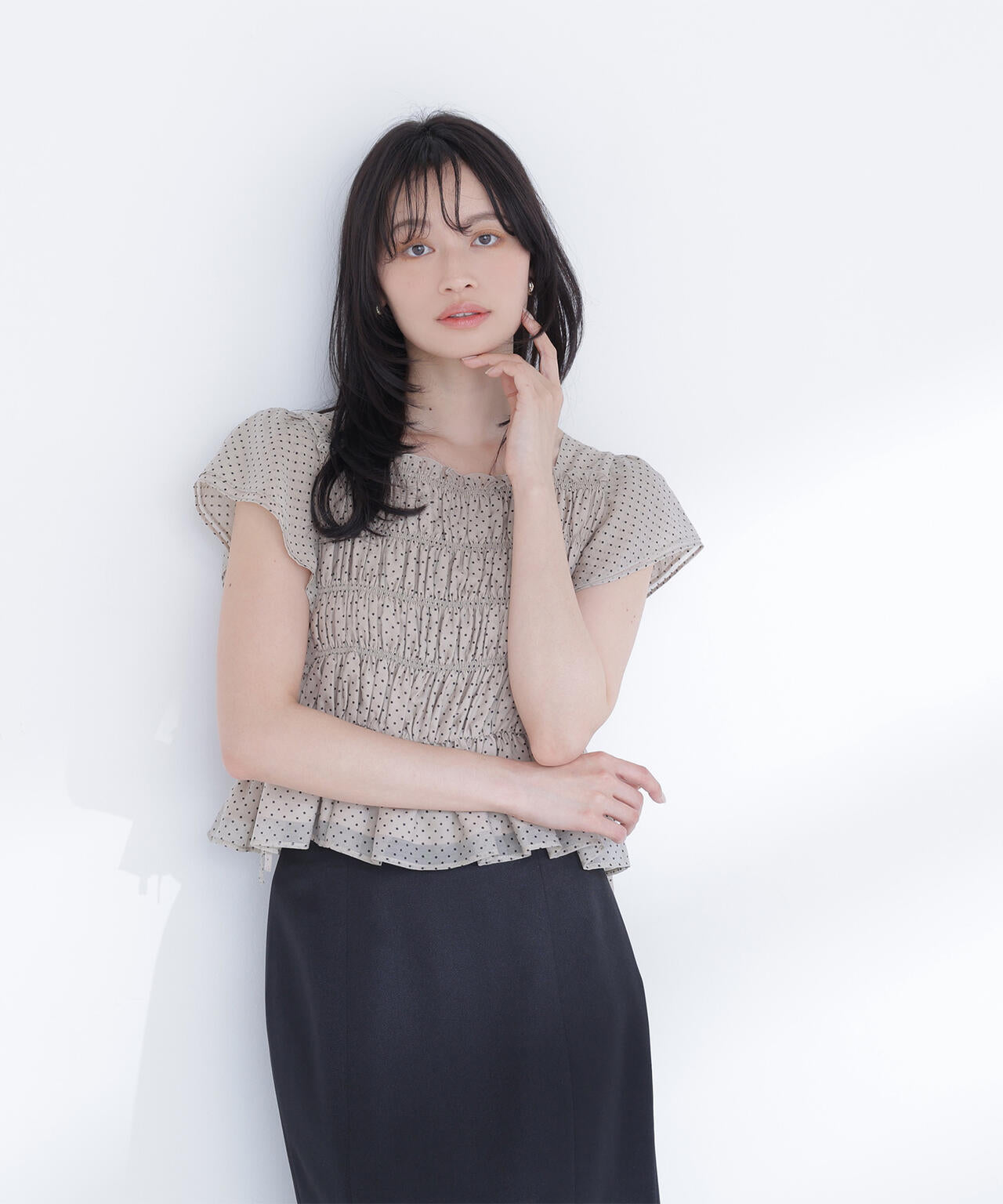 165cm 着用サイズ:FR
