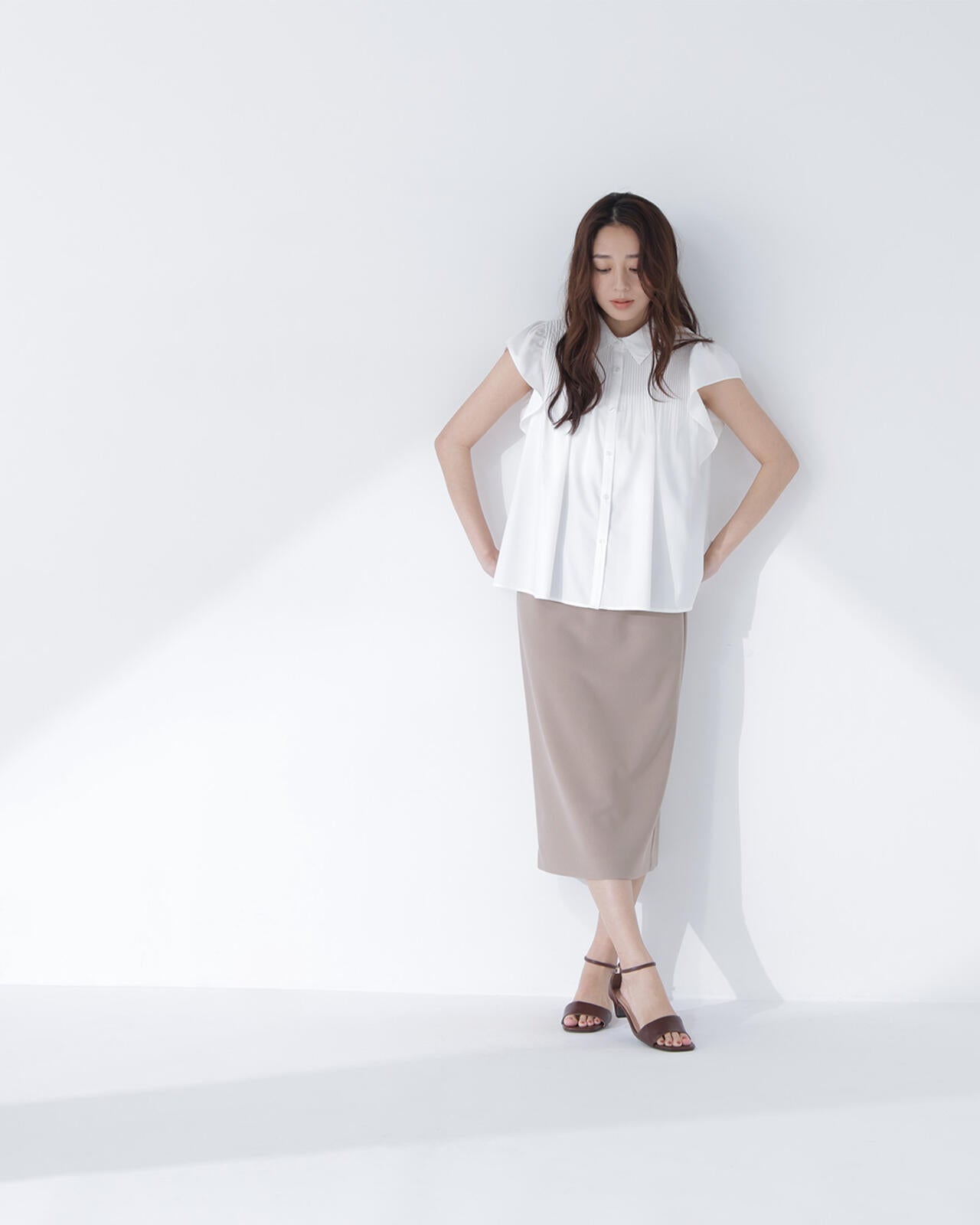 165.5cm 着用サイズ:FR