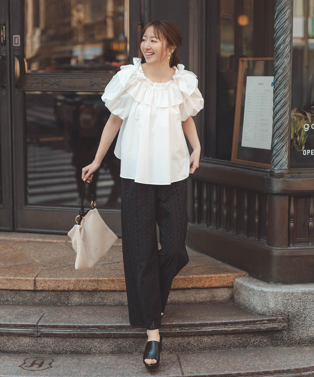 171cm 着用サイズ:FR