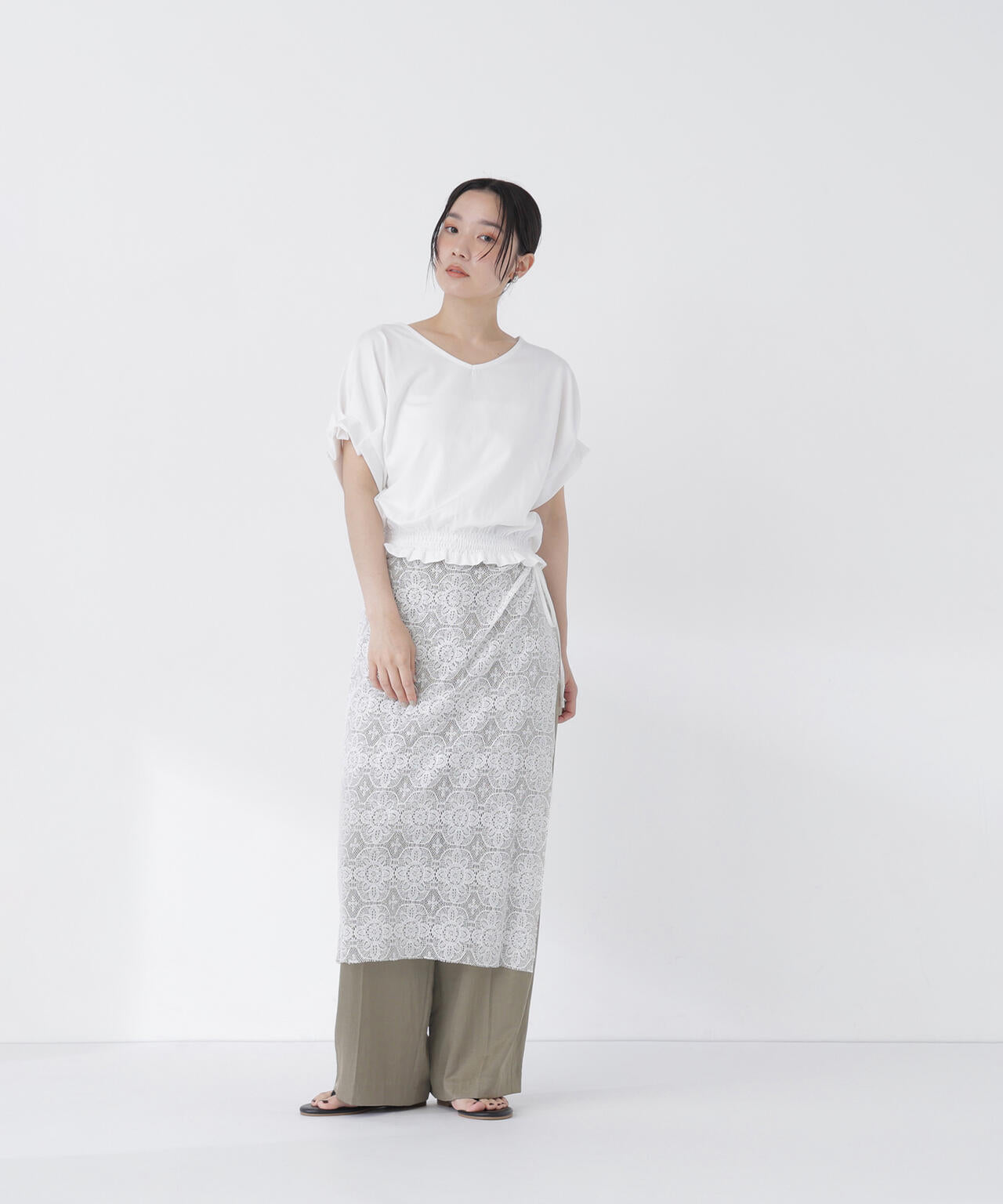 165.5cm 着用サイズ:M