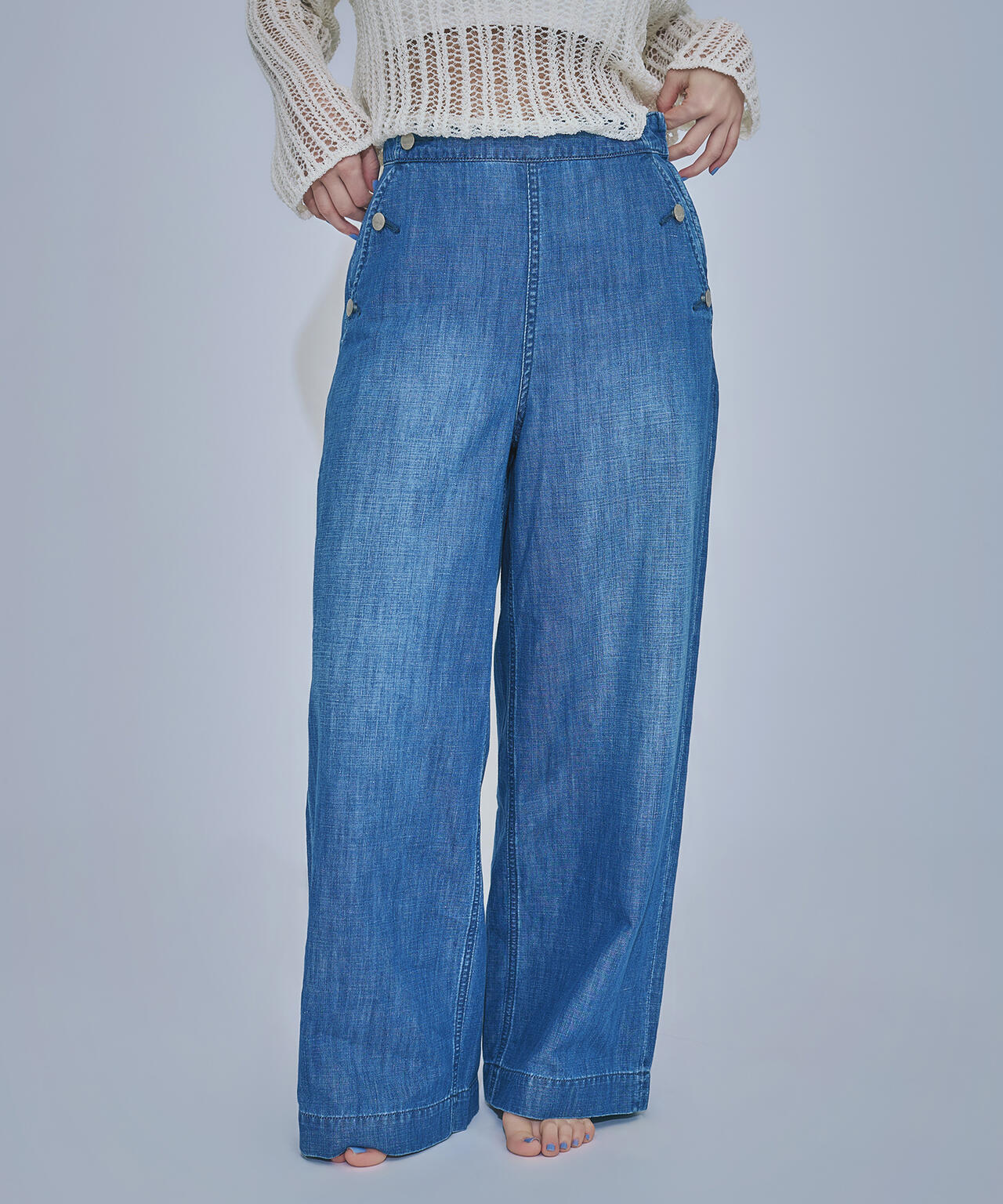 <Healthy DENIM>デニムマリンパンツ