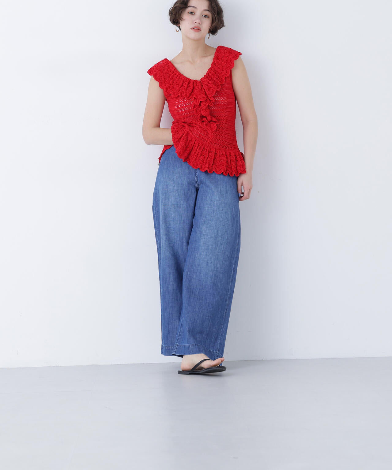 <Healthy DENIM>デニムマリンパンツ
