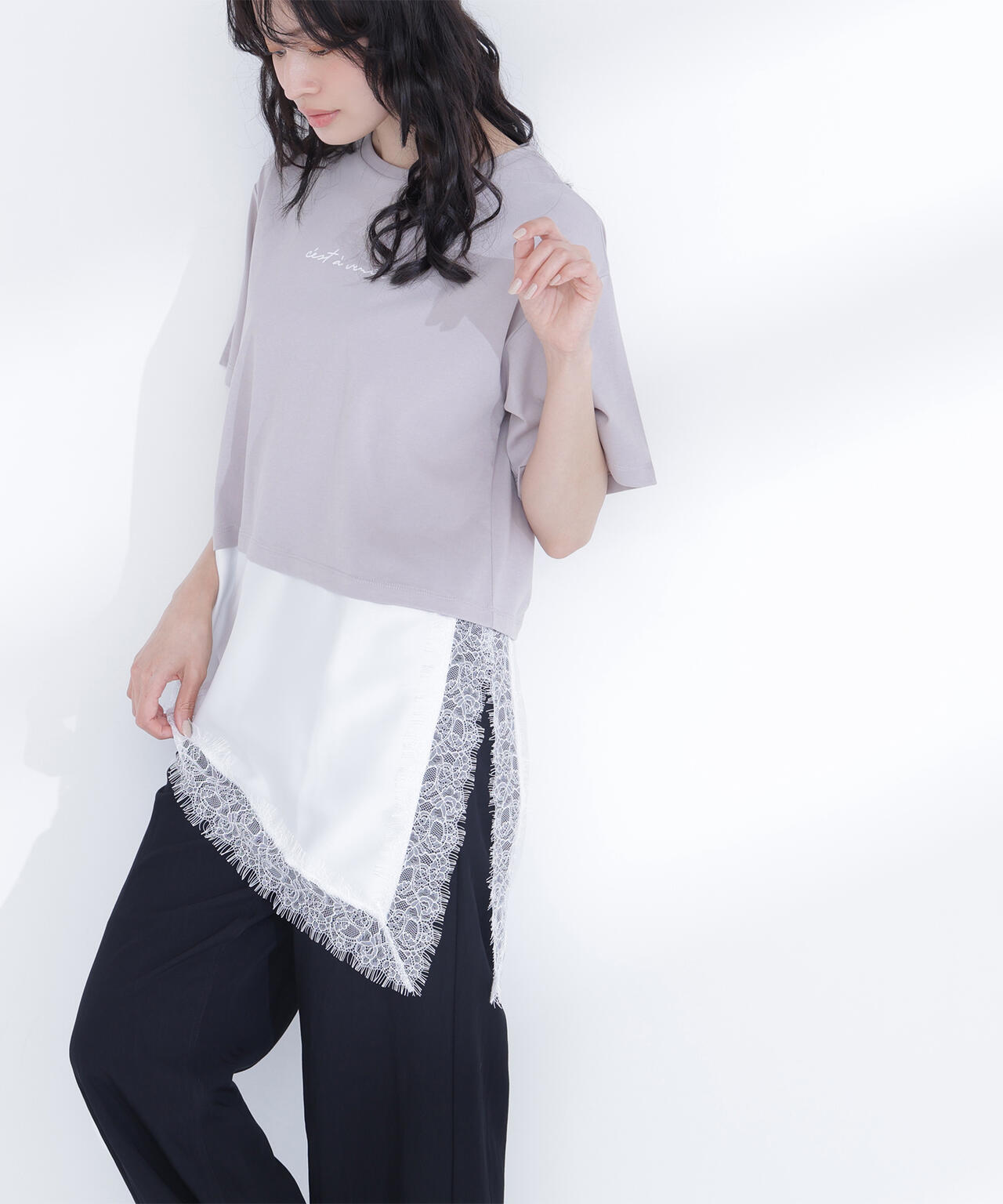165cm 着用サイズ:FR