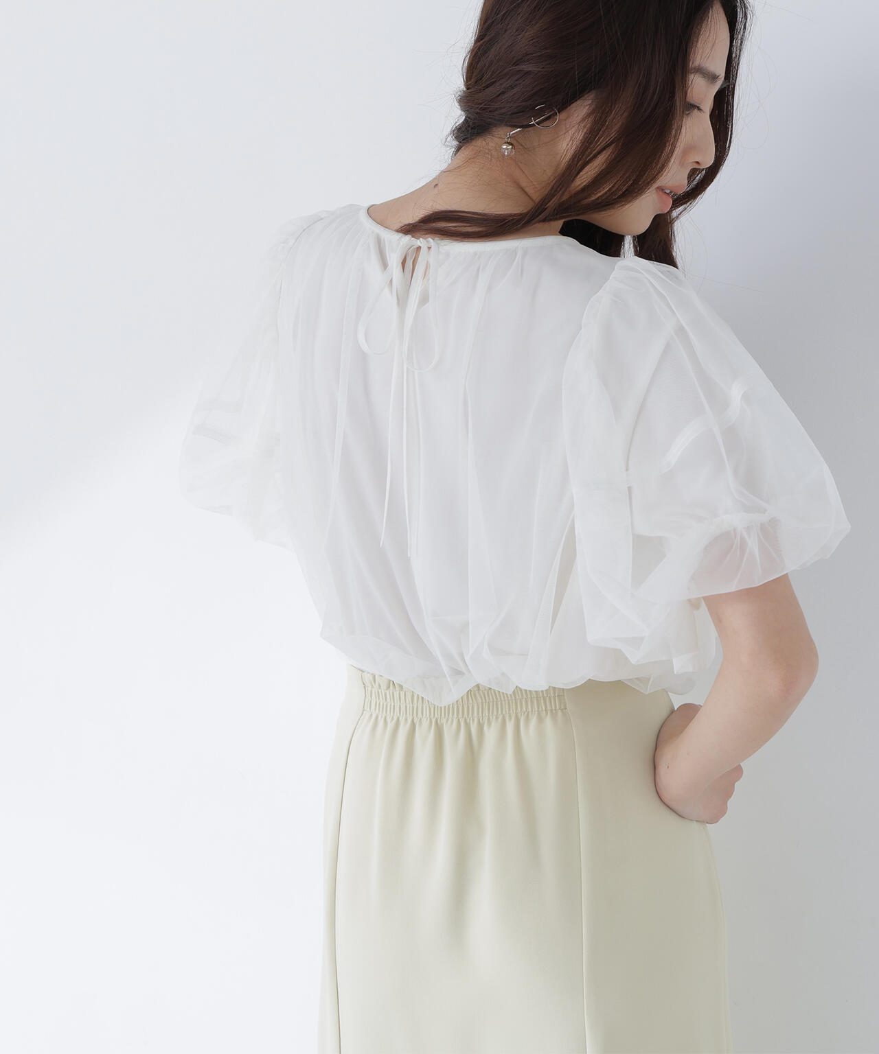 165.5cm 着用サイズ:FR