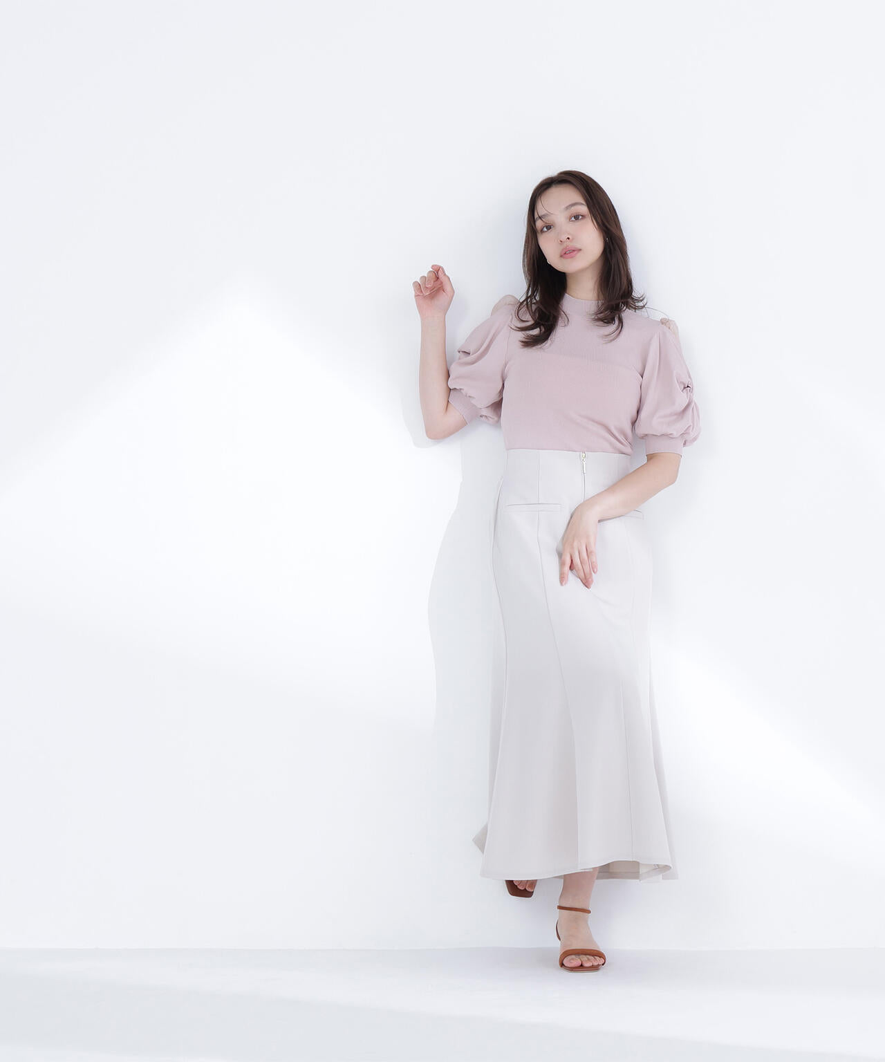 165.5cm 着用サイズ:FR