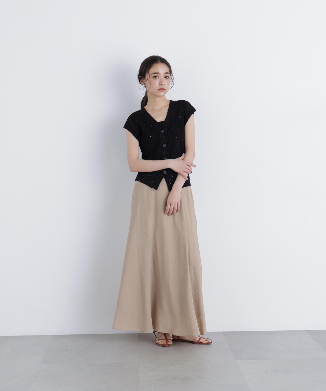 162cm 着用サイズ:FR