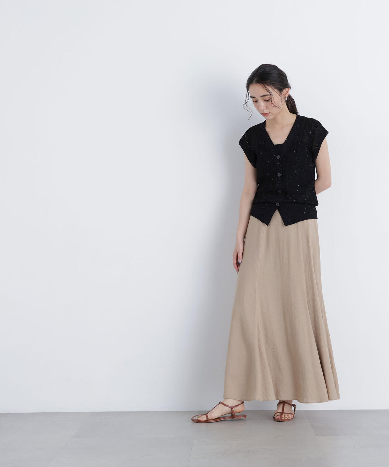 162cm 着用サイズ:FR