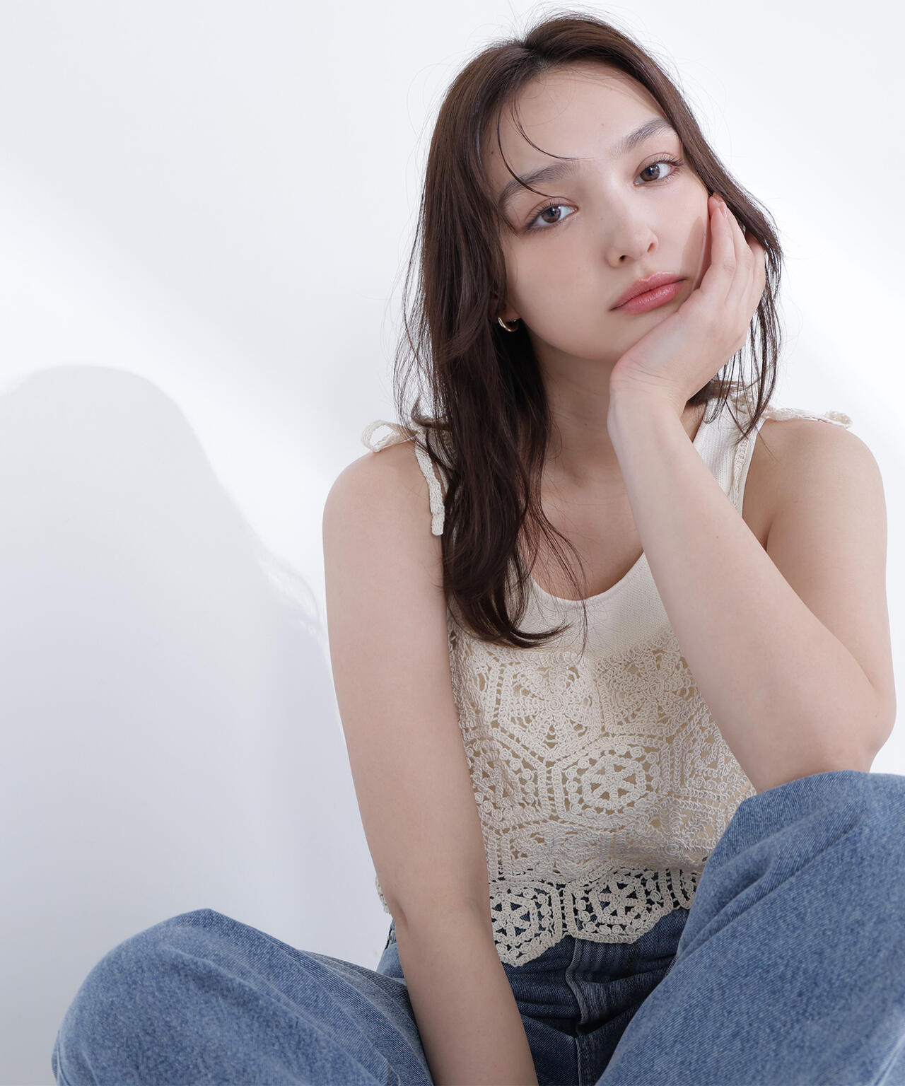 155cm 着用サイズ:FR