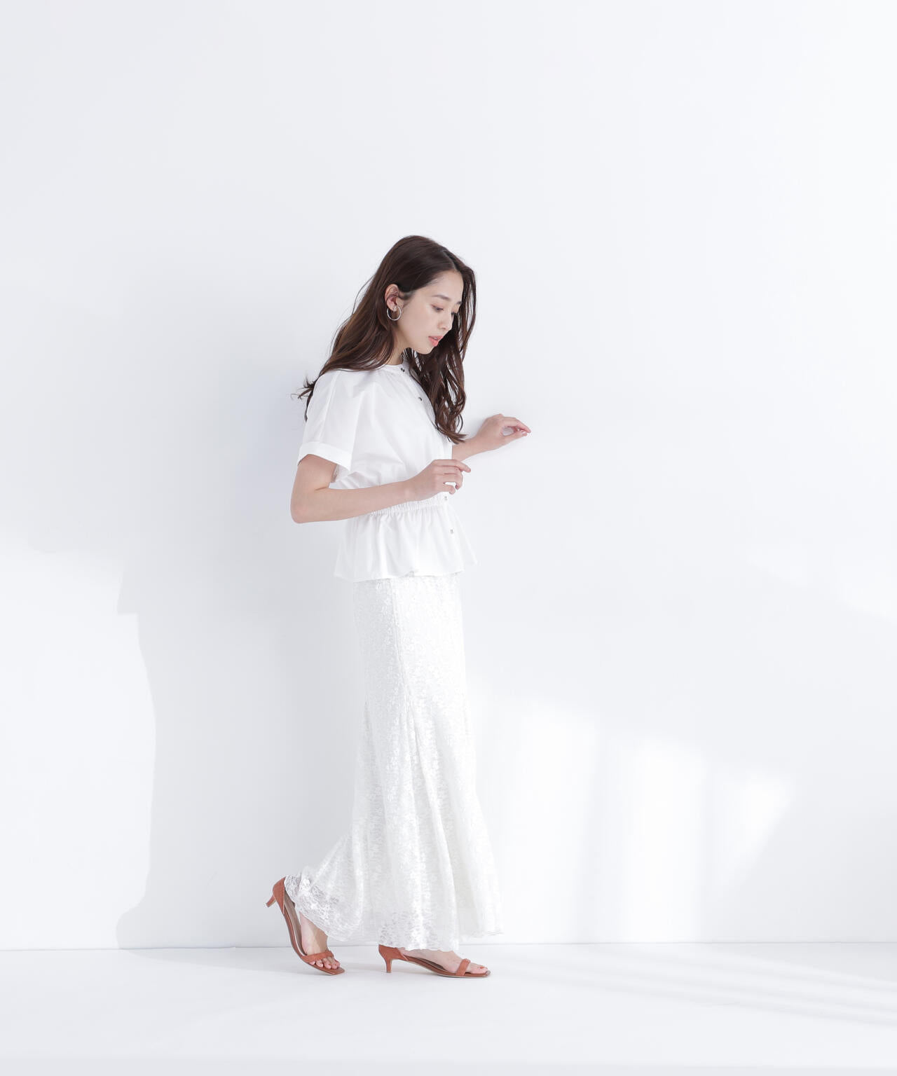 165.5cm 着用サイズ:FR