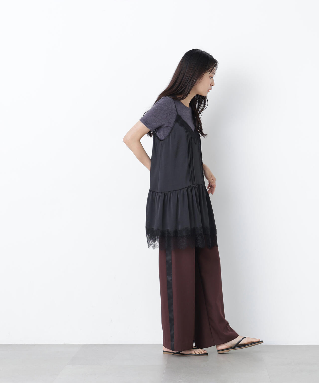 165cm 着用サイズ:FR