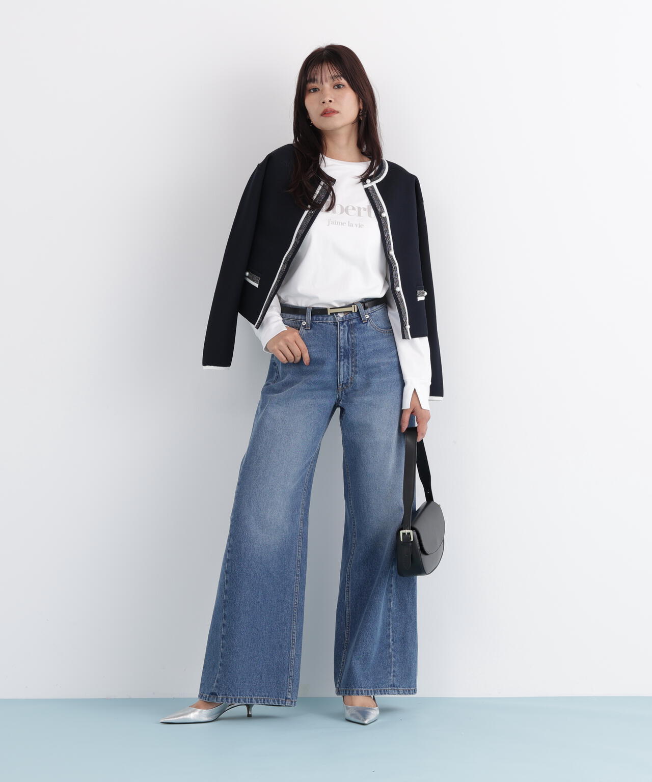 「Liberte」ロングTシャツ