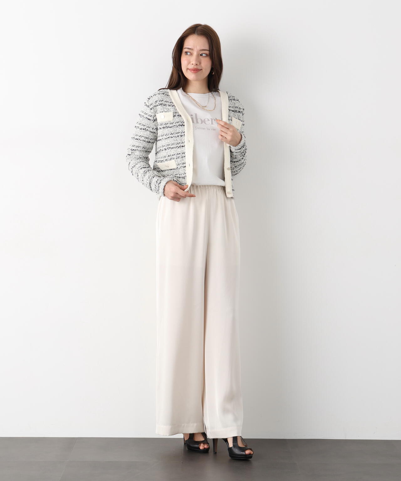 「Liberte」ロングTシャツ