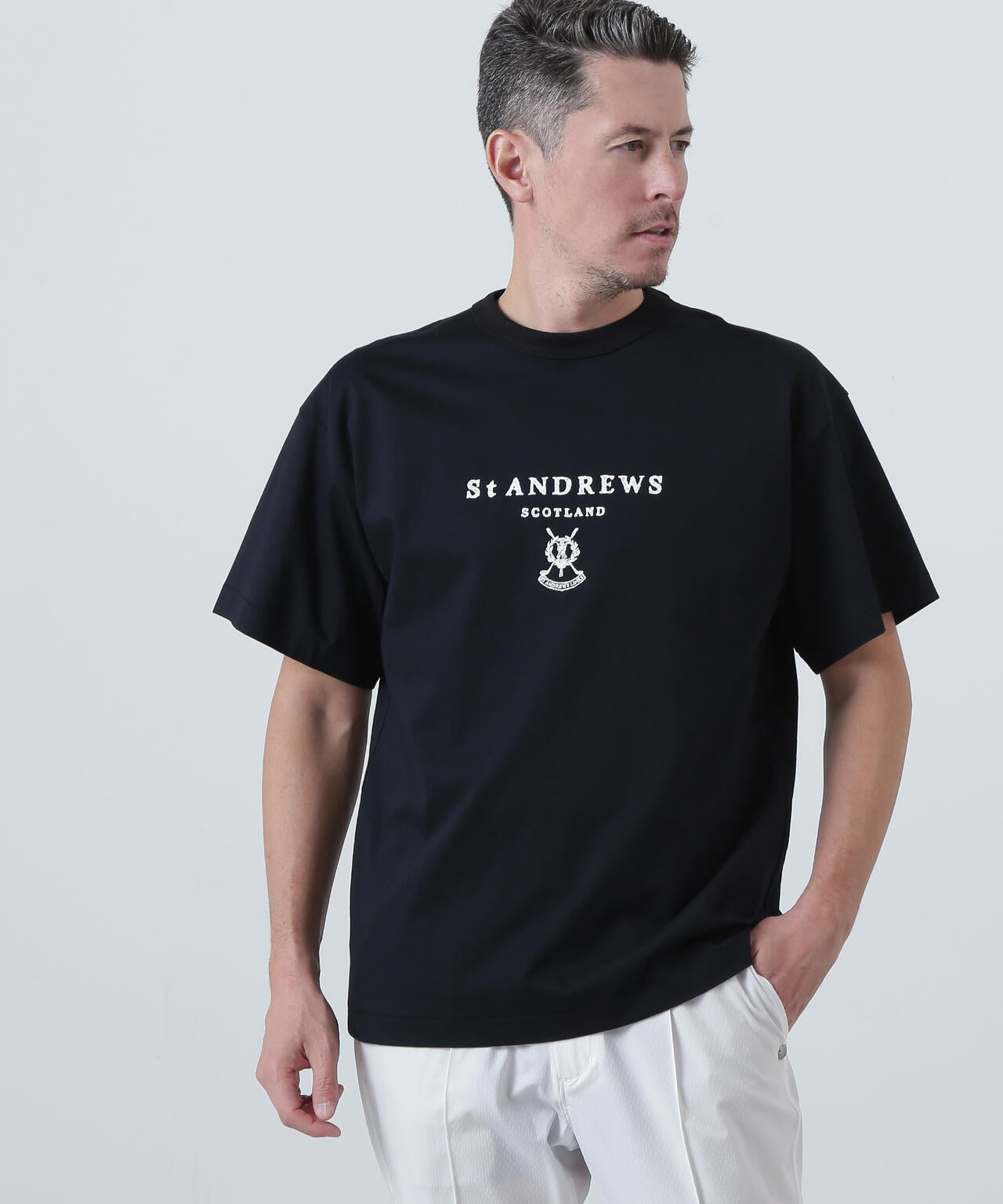 プレーティング天竺Tシャツ (MENS)