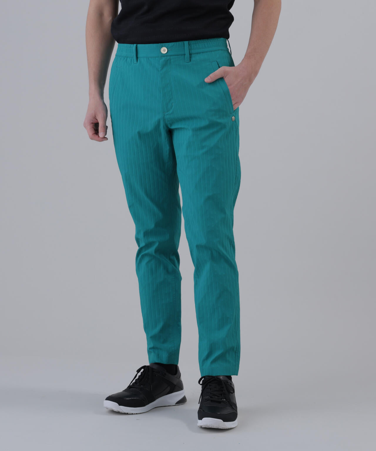 【ストレッチ】ドビーストライプパンツ (MENS)