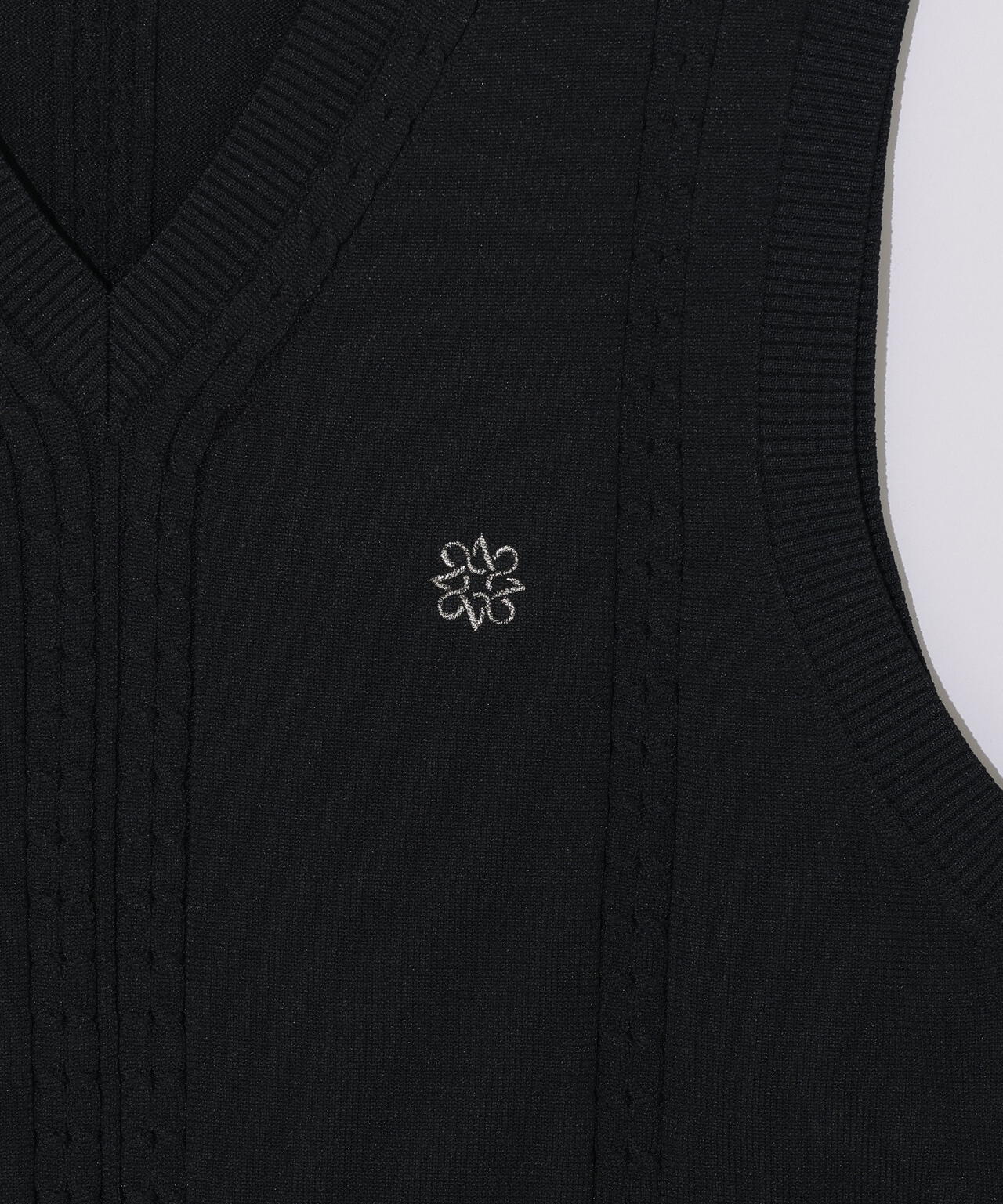 【オンライン限定SALE】9GケーブルVネックニットベルトプルオーバー (MENS)