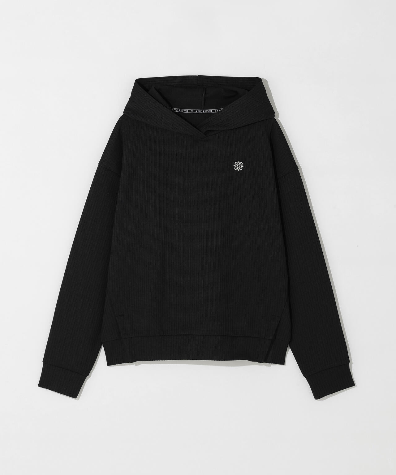【吸水速乾】【UVカット】ダブル針抜きストライプフーディー (WOMENS)