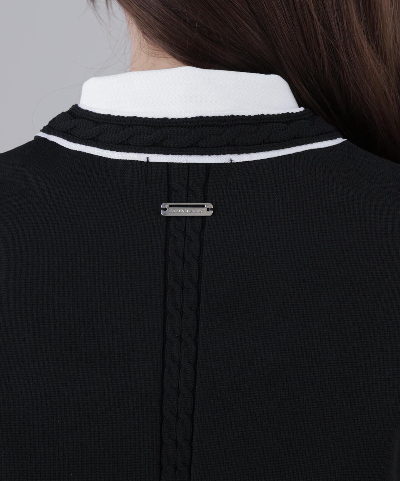 【オンライン限定SALE】12G天竺Vネックニットベスト (WOMENS)