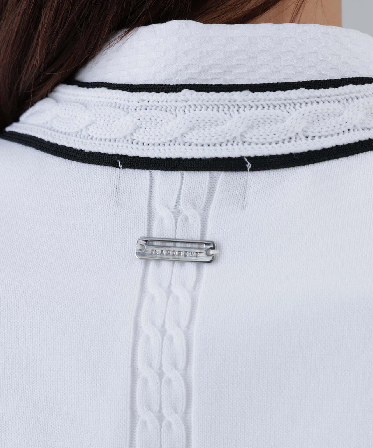 【オンライン限定SALE】12G天竺Vネックニットベスト (WOMENS)