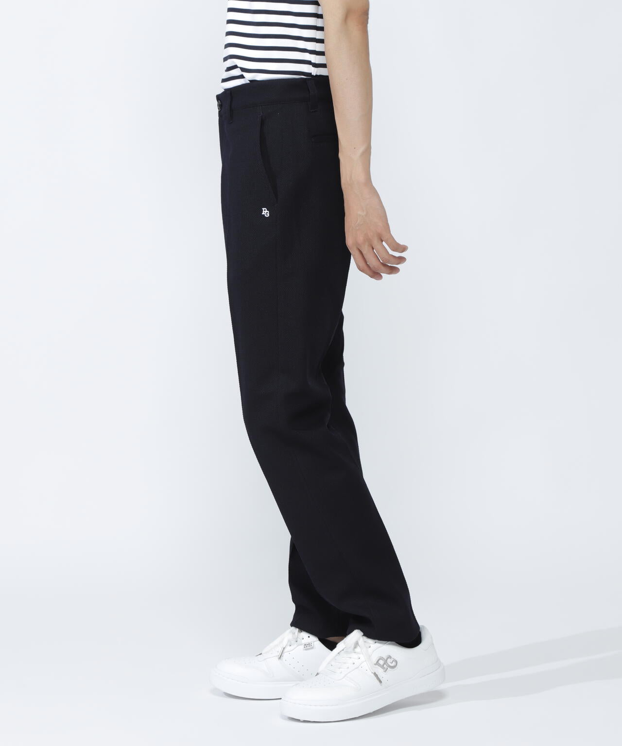 Pe/W メランジジャージ テーパードパンツ <ESSENTIAL SERIES>