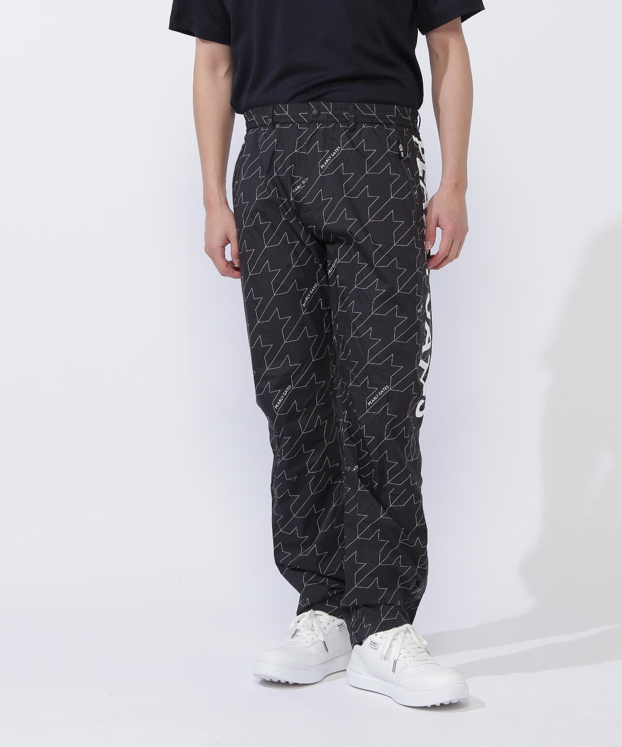 CRAFTEVOレインパンツ <ロゴ/千鳥柄> (MENS)