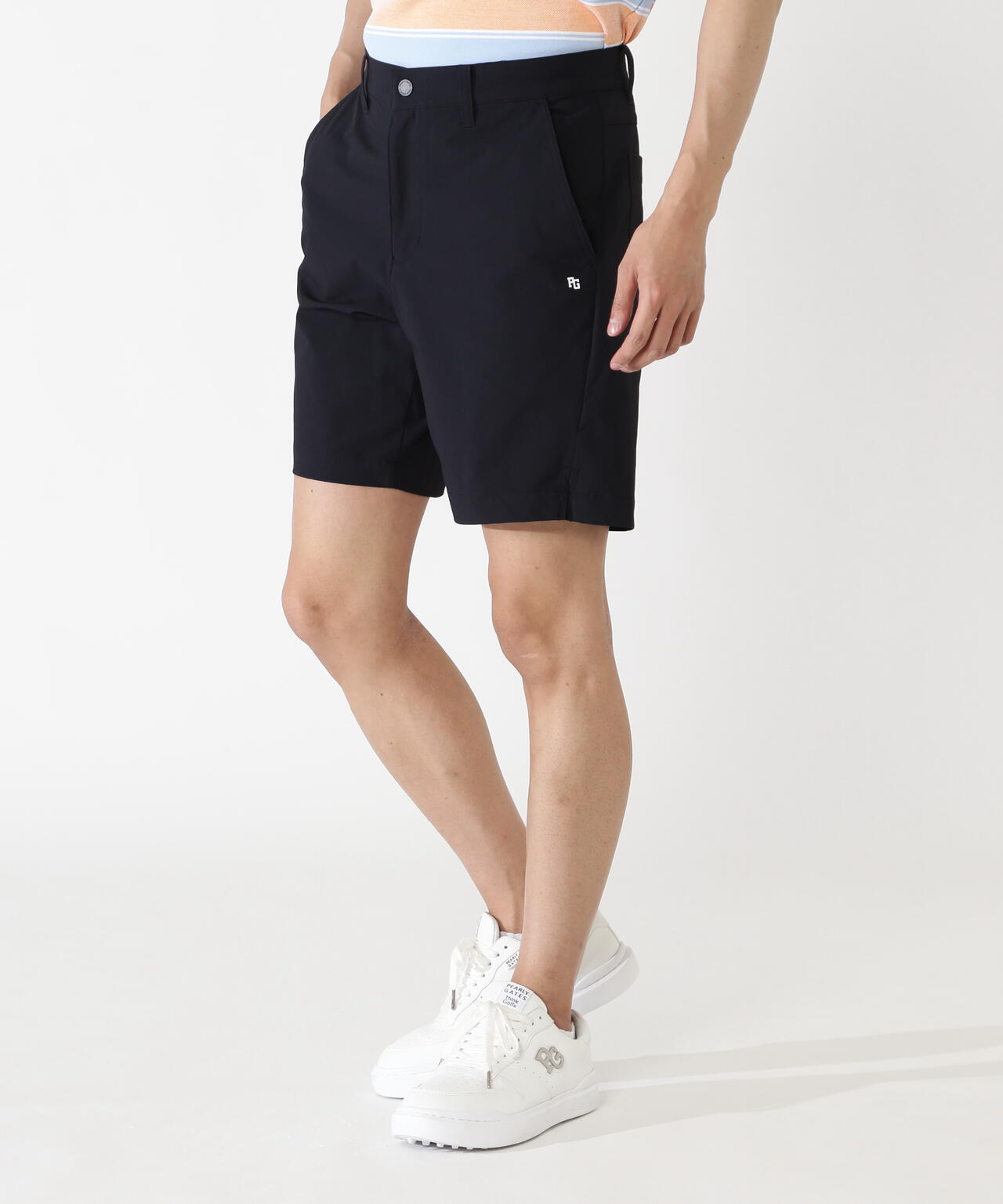 ナイロンストレッチショートパンツ