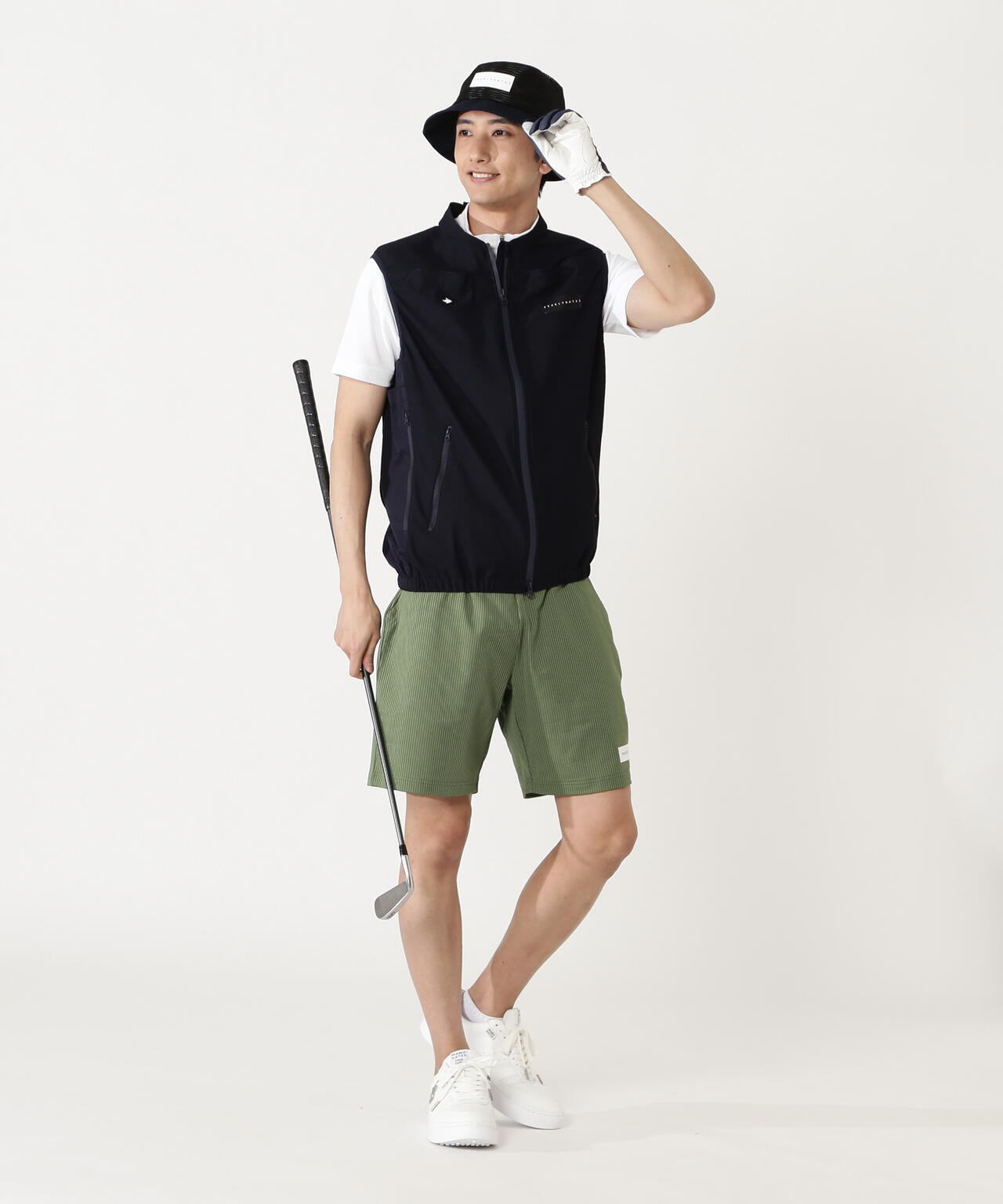 ファン&ペルチェ付きディンプルメッシュストレッチラミネート