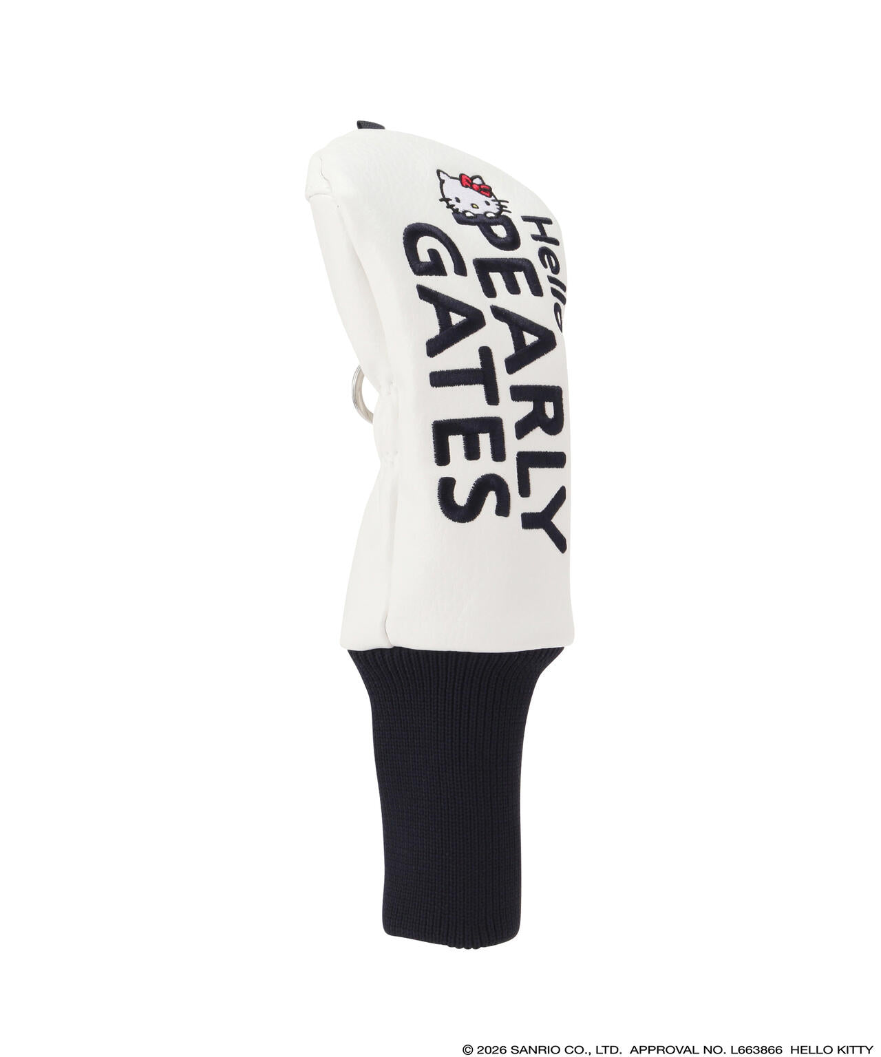 【Hello Kitty×PEARLY GATES】合皮ユーティリティ用ヘッドカバー (UNISEX)
