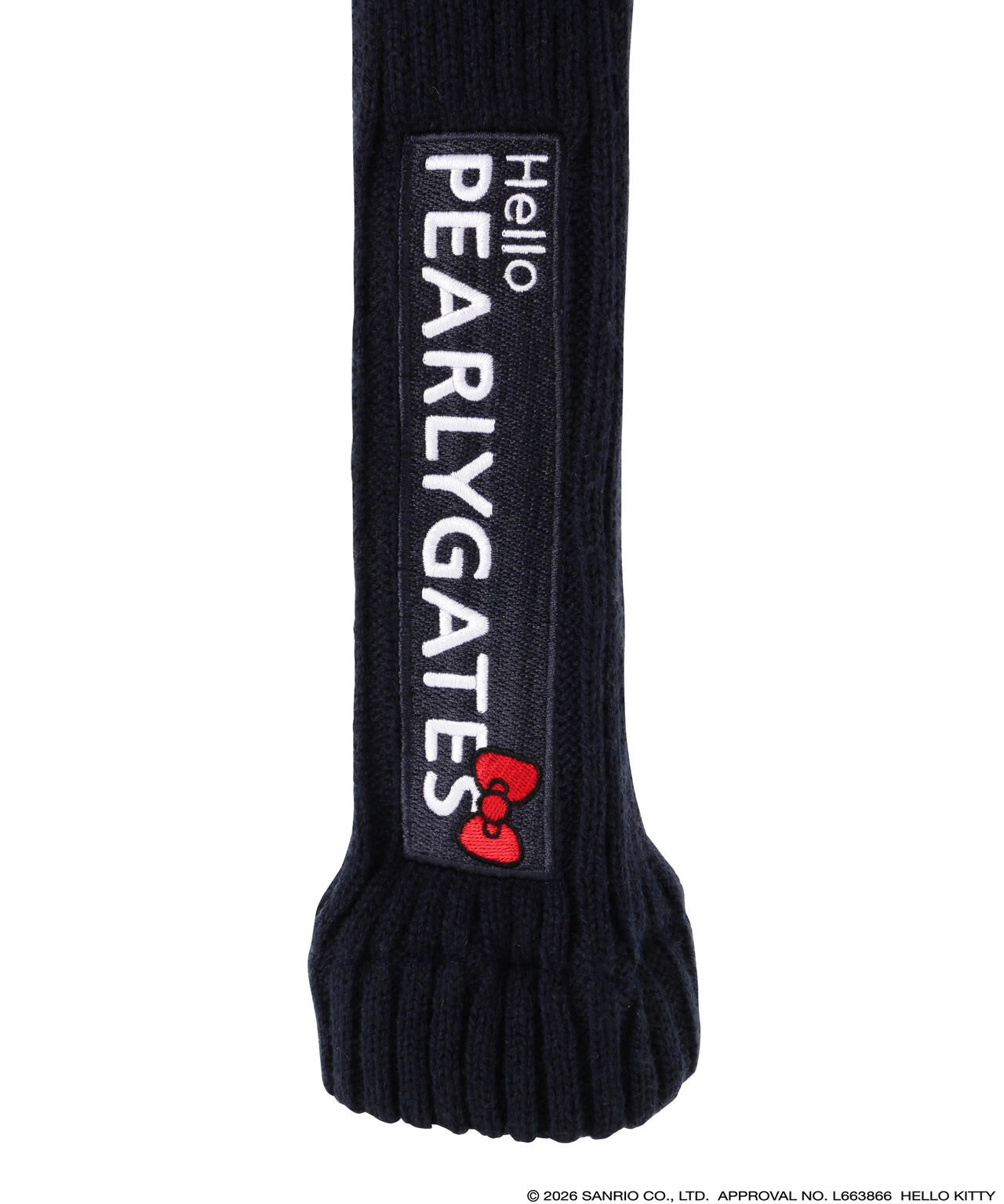 【Hello Kitty×PEARLY GATES】ぬいぐるみフェアウェイウッド用ヘッドカバー (UNISEX)