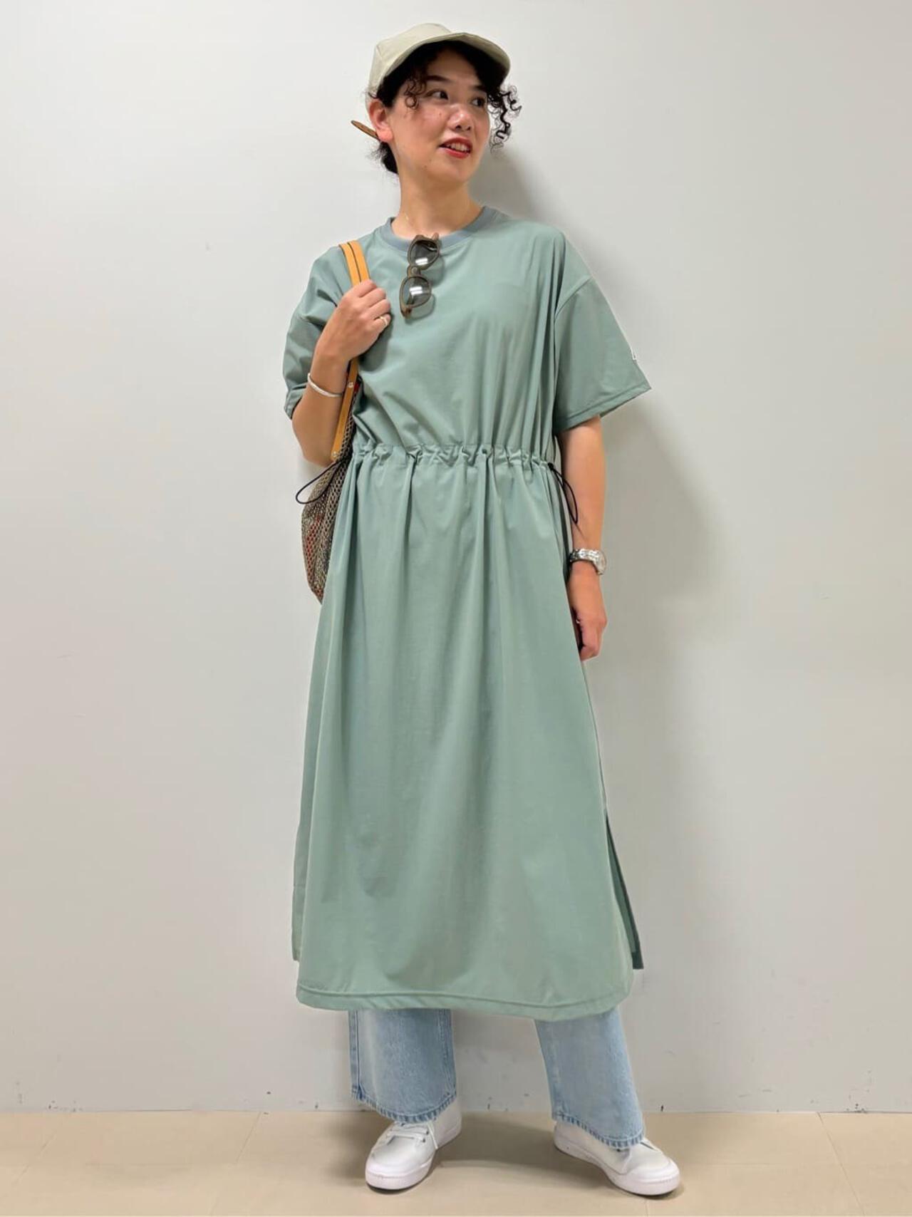 セミワイドブリーチデニム