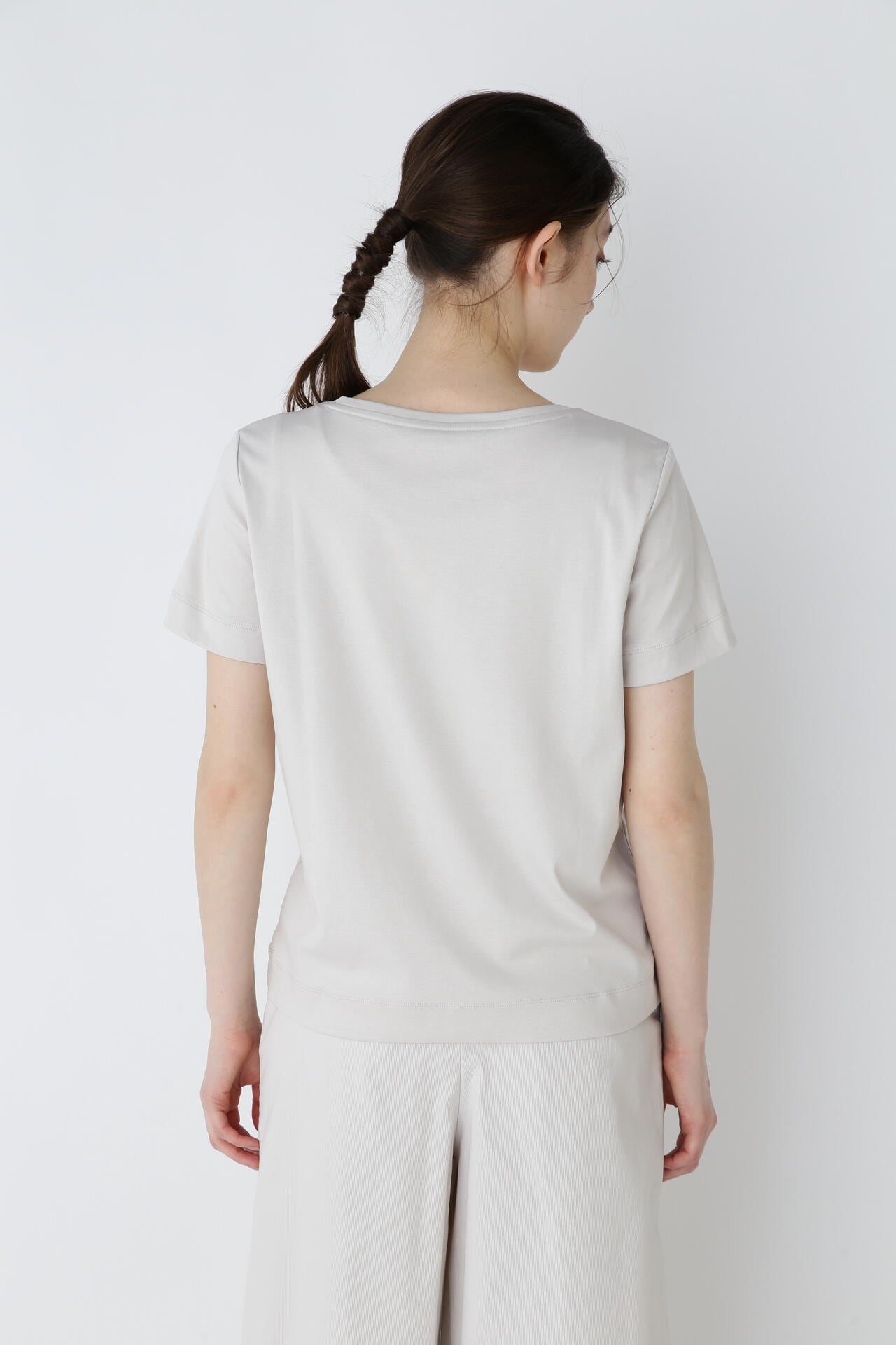 オーガニックコットンスムースTシャツ