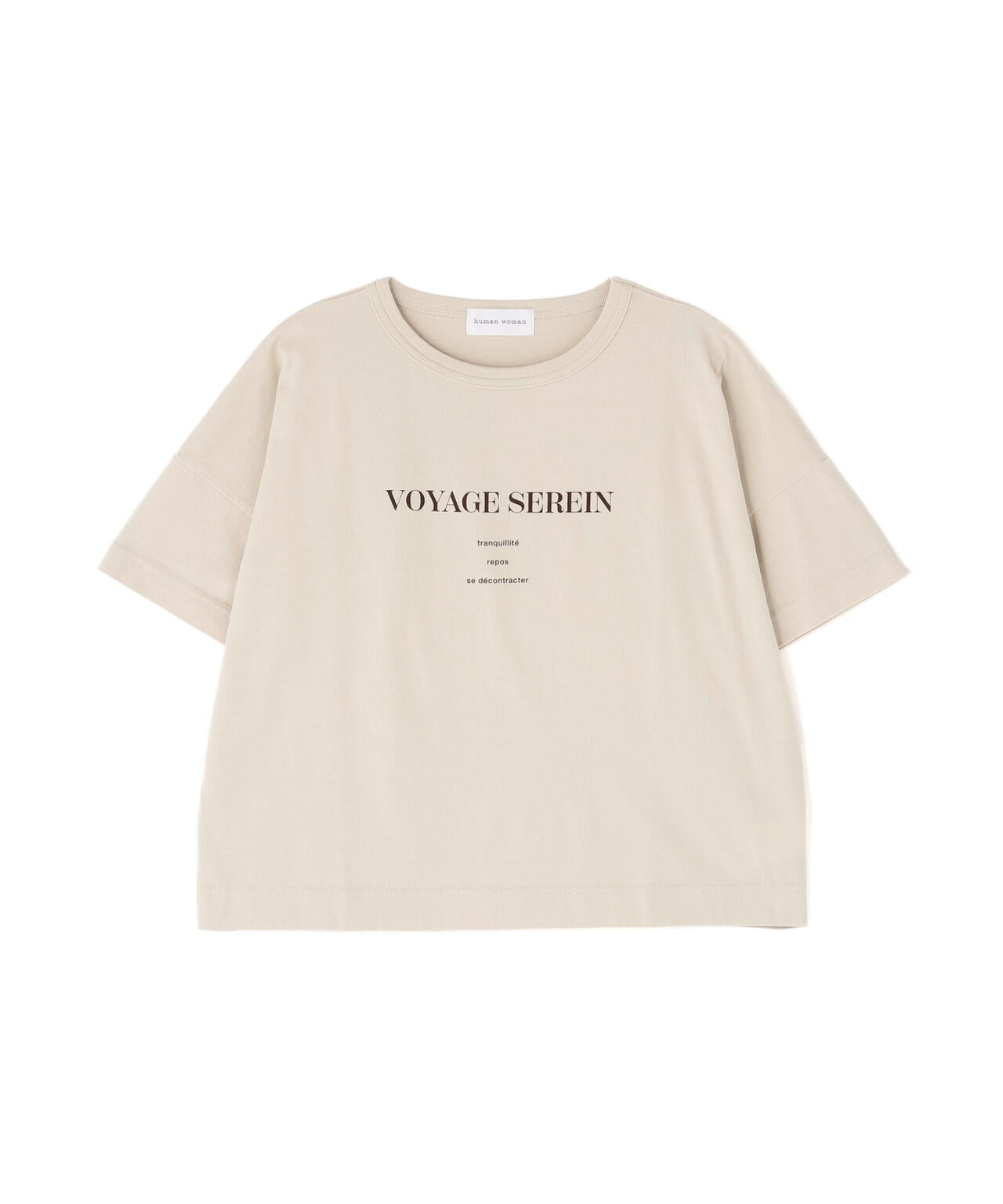 メッセージロゴTシャツ
