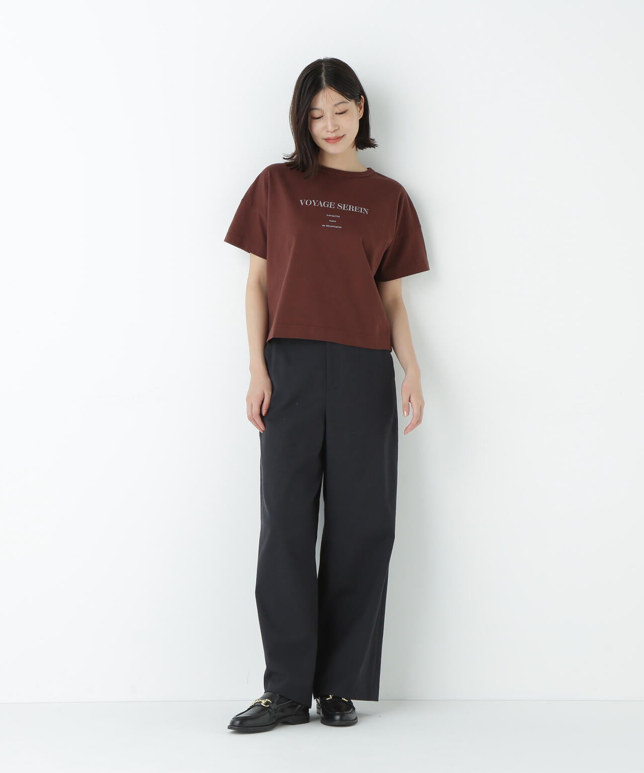 メッセージロゴTシャツ