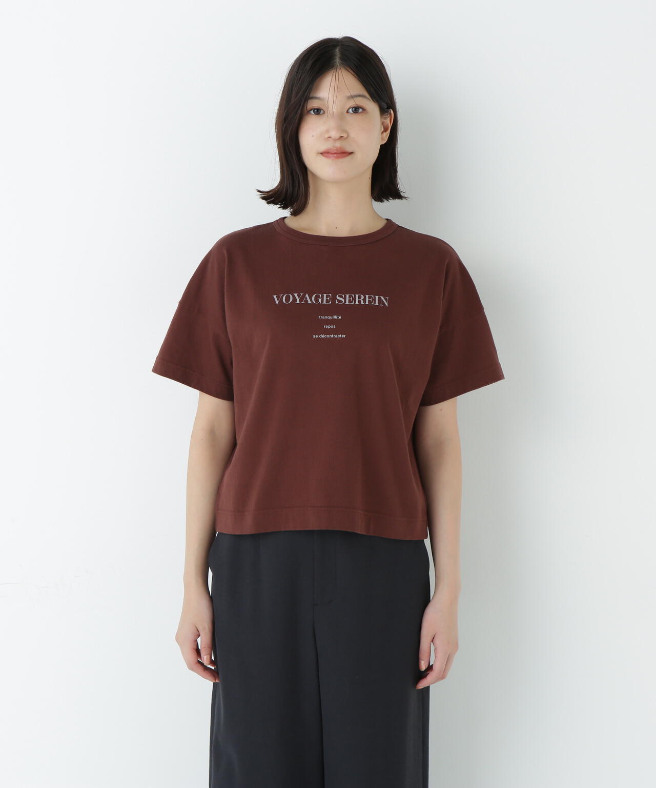 メッセージロゴTシャツ