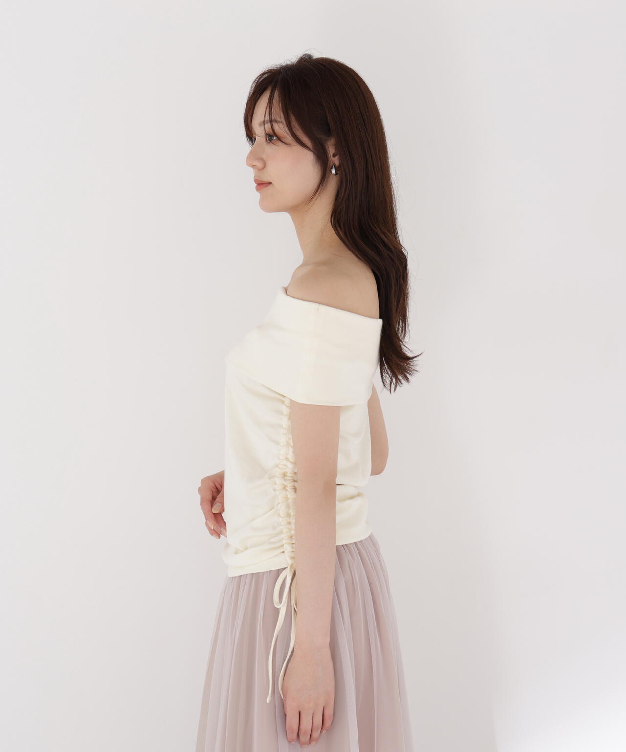 166cm B:78 W:56 H:83 S:24.5cm 着用サイズ:FR