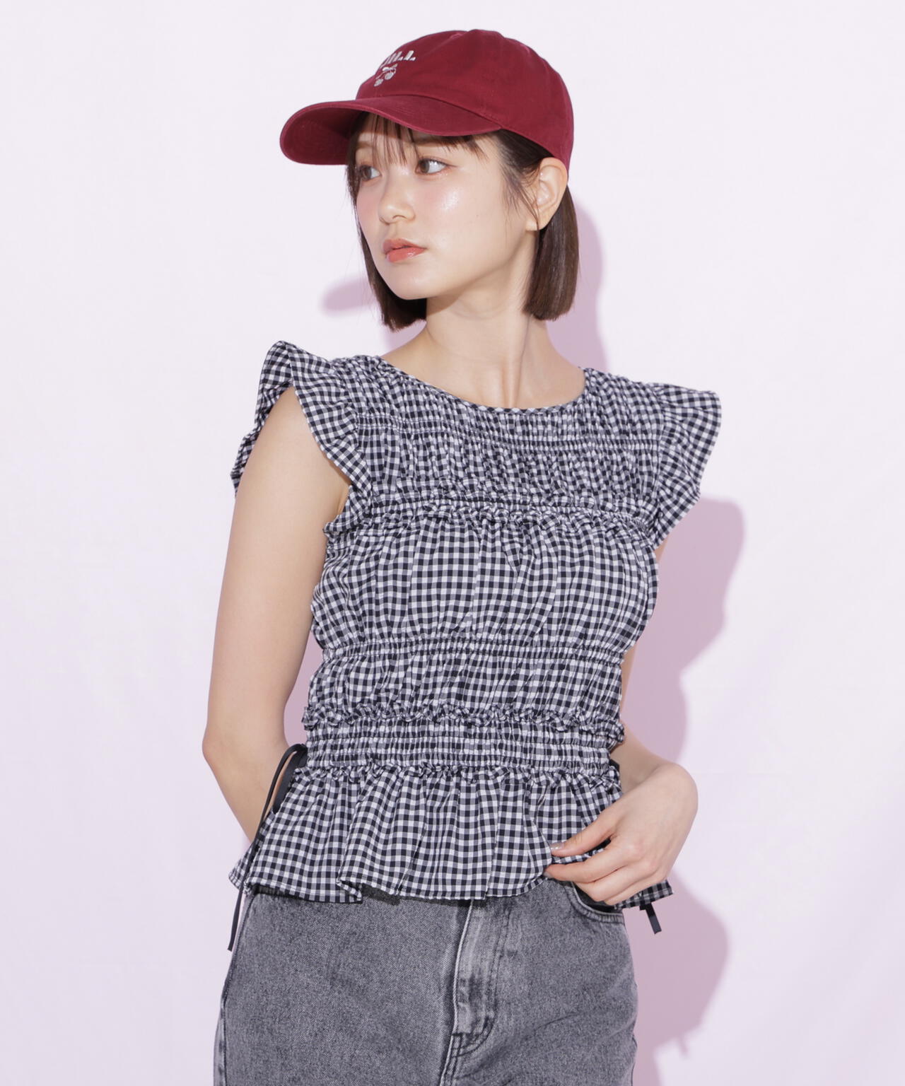 162cm 着用サイズ:FR