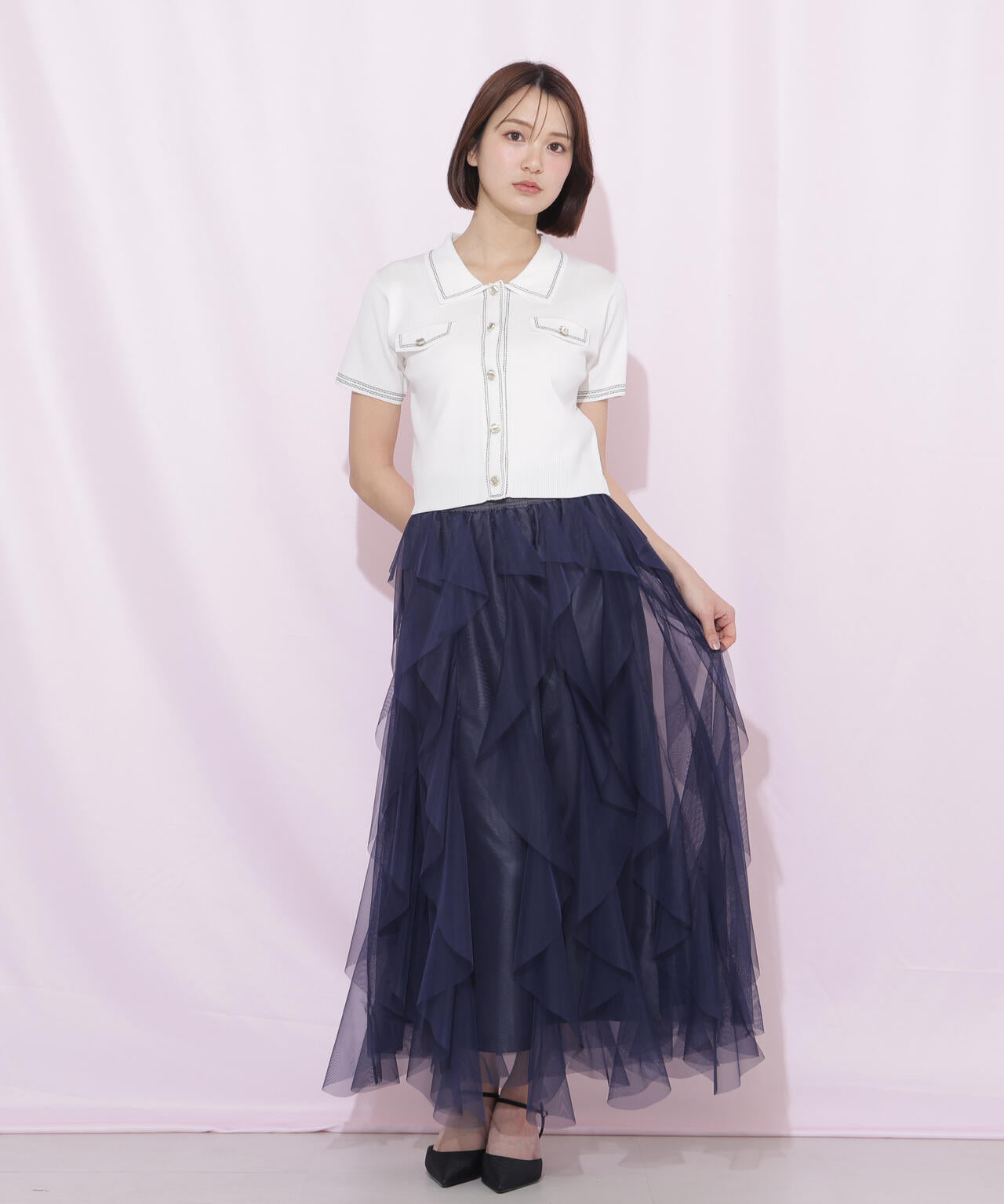 162cm 着用サイズ:FR