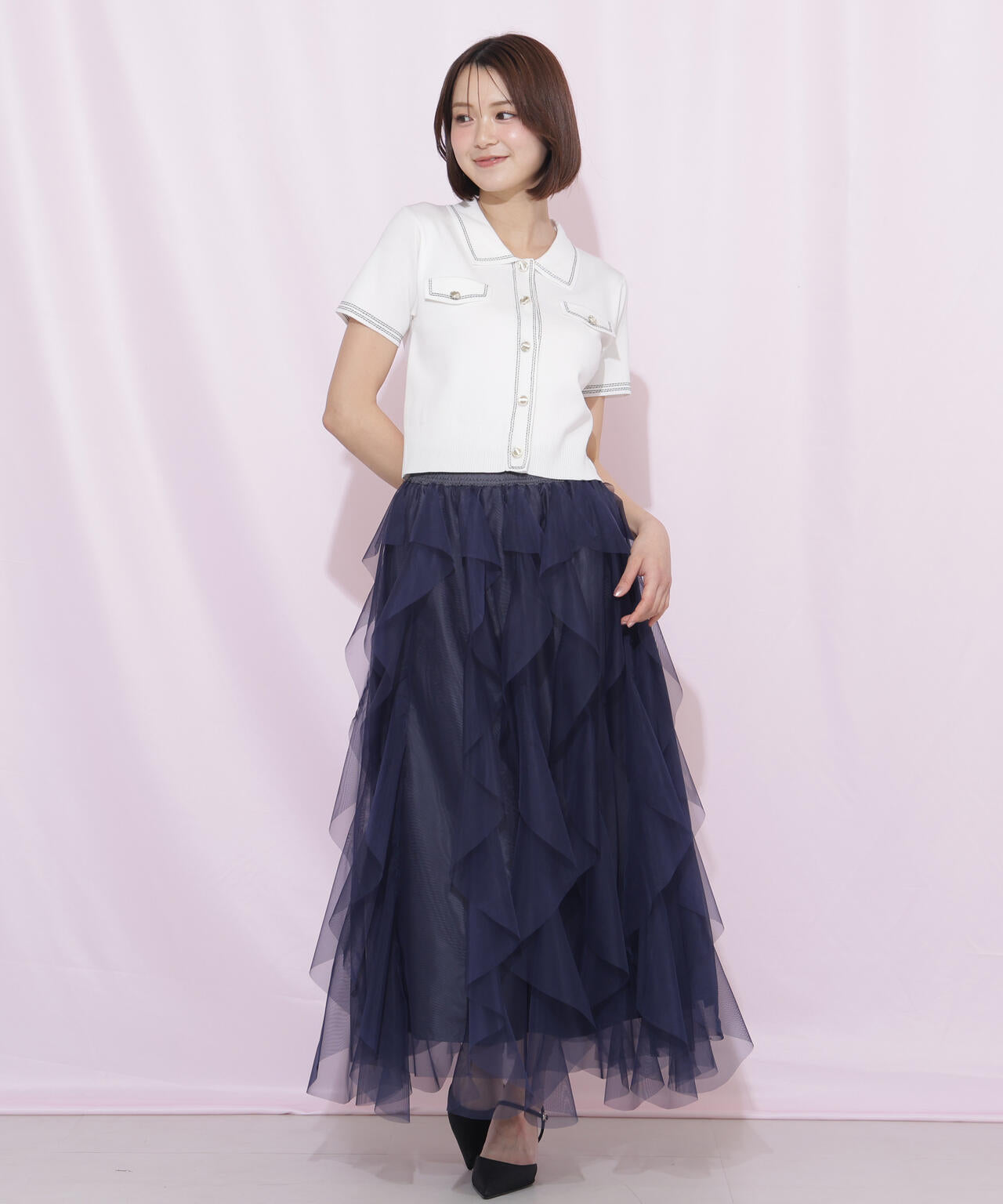 162cm 着用サイズ:FR