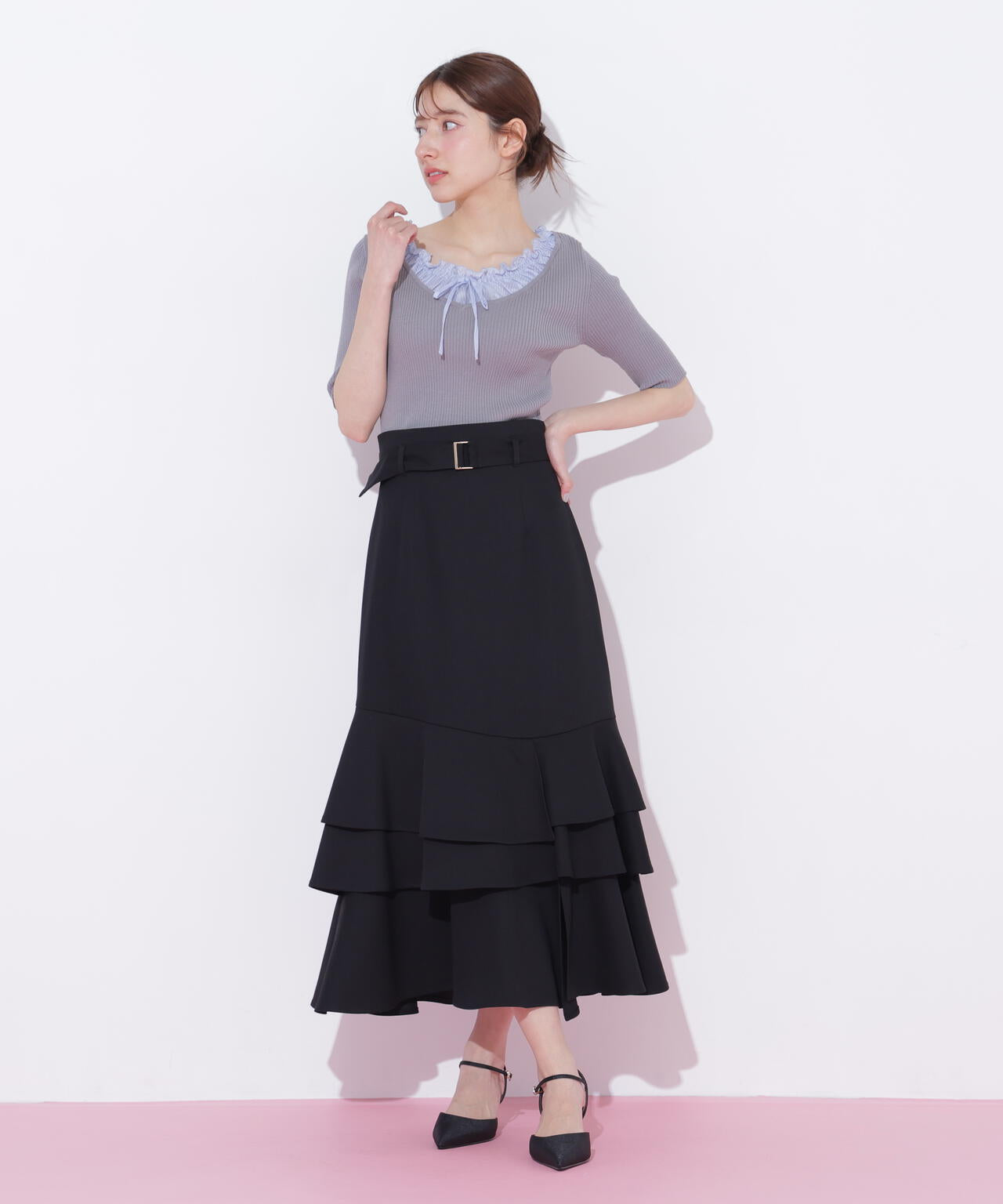161cm 着用サイズ:FR