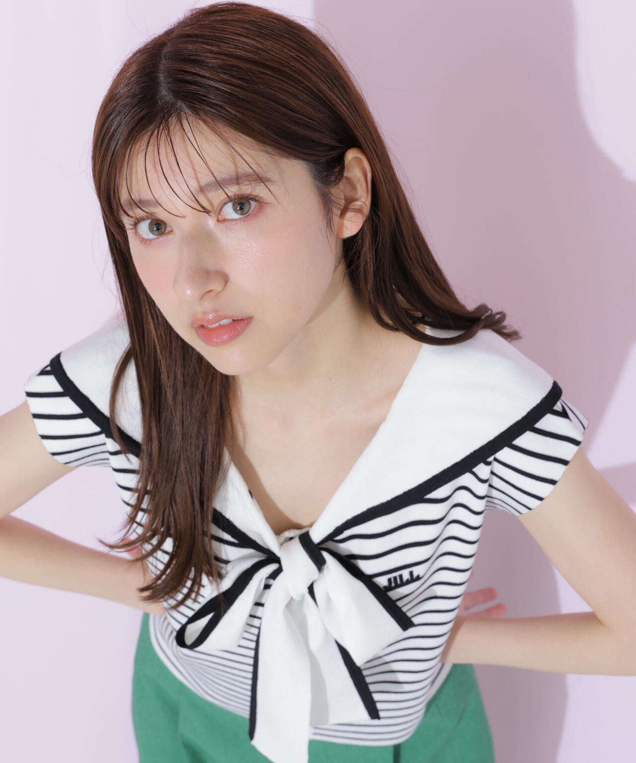 161cm 着用サイズ:FR
