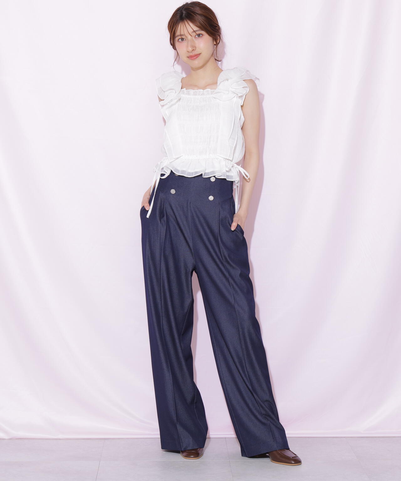 161cm 着用サイズ:FR