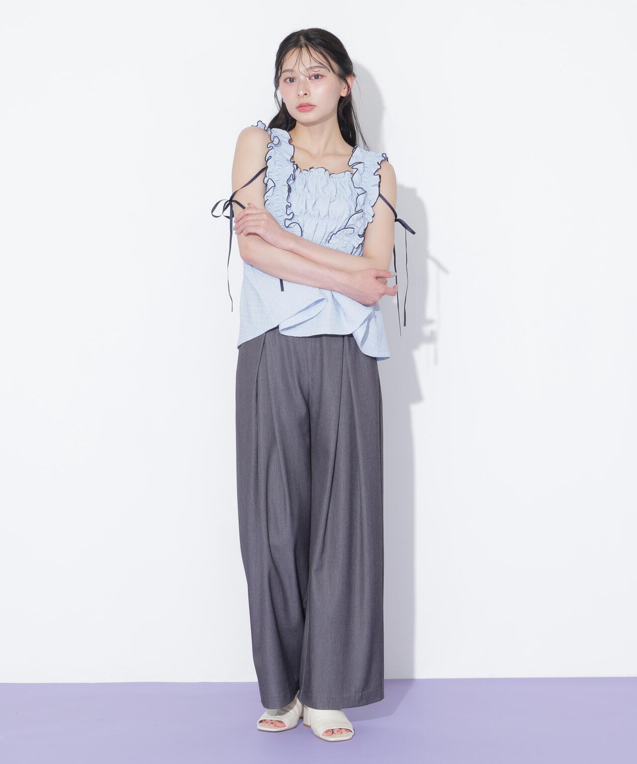 162cm 着用サイズ:FR